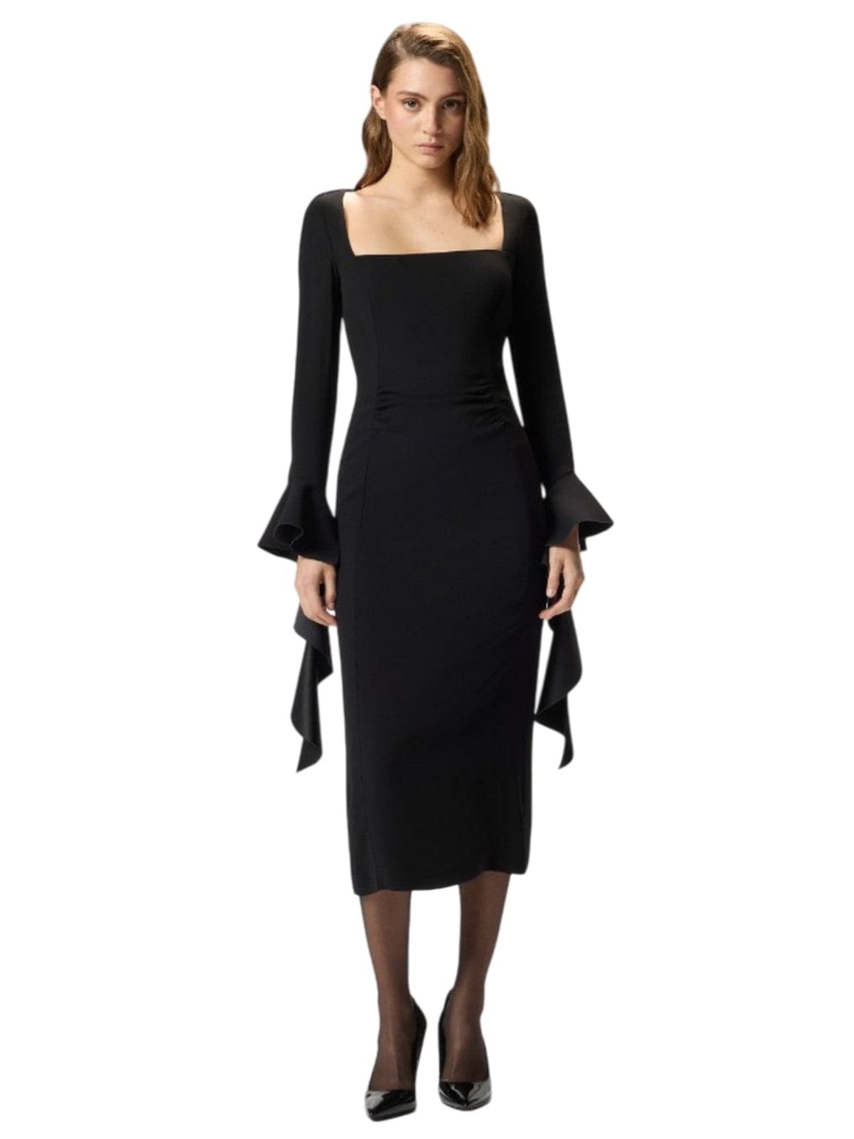 Pinko vestiti casual donna pinko - formina abito double - nero - 3