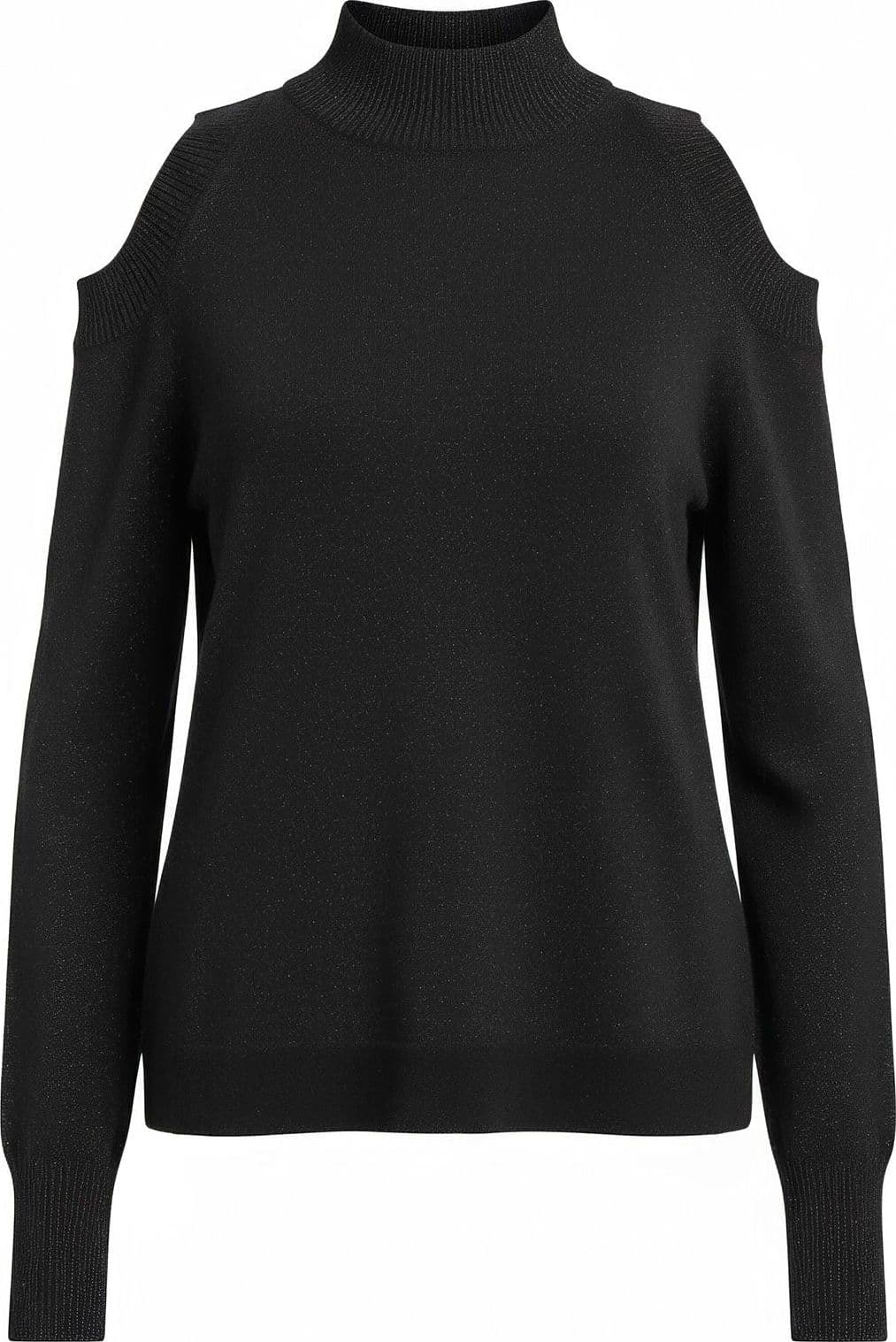 Dexterior maglie donna d.exterior - vanise' lux lupetto spalle nude - nero