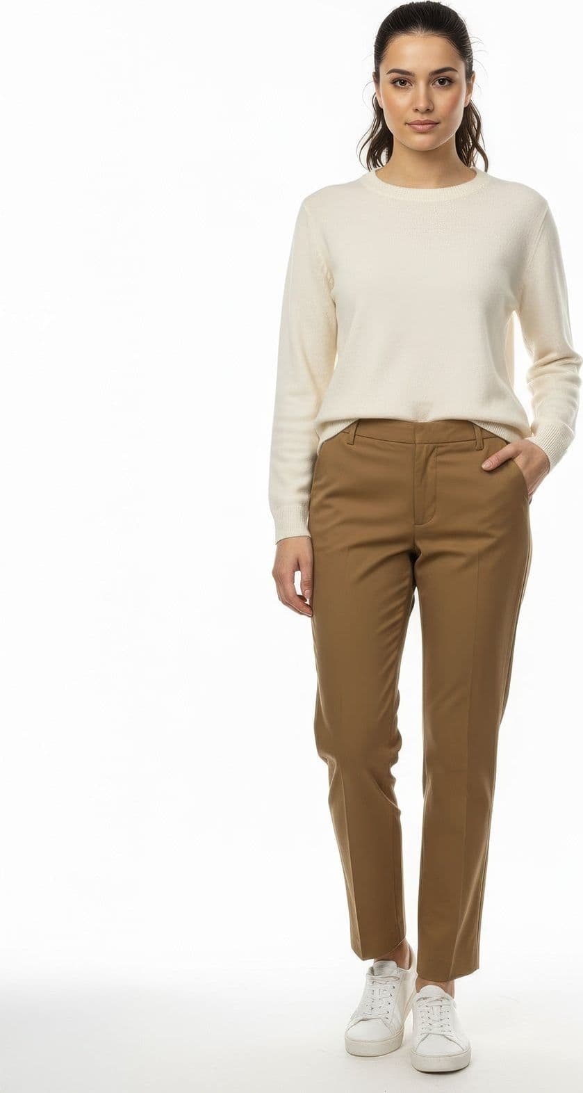 DONDUP pantaloni donna dondup - pantalone nima zip - n.d. - 2