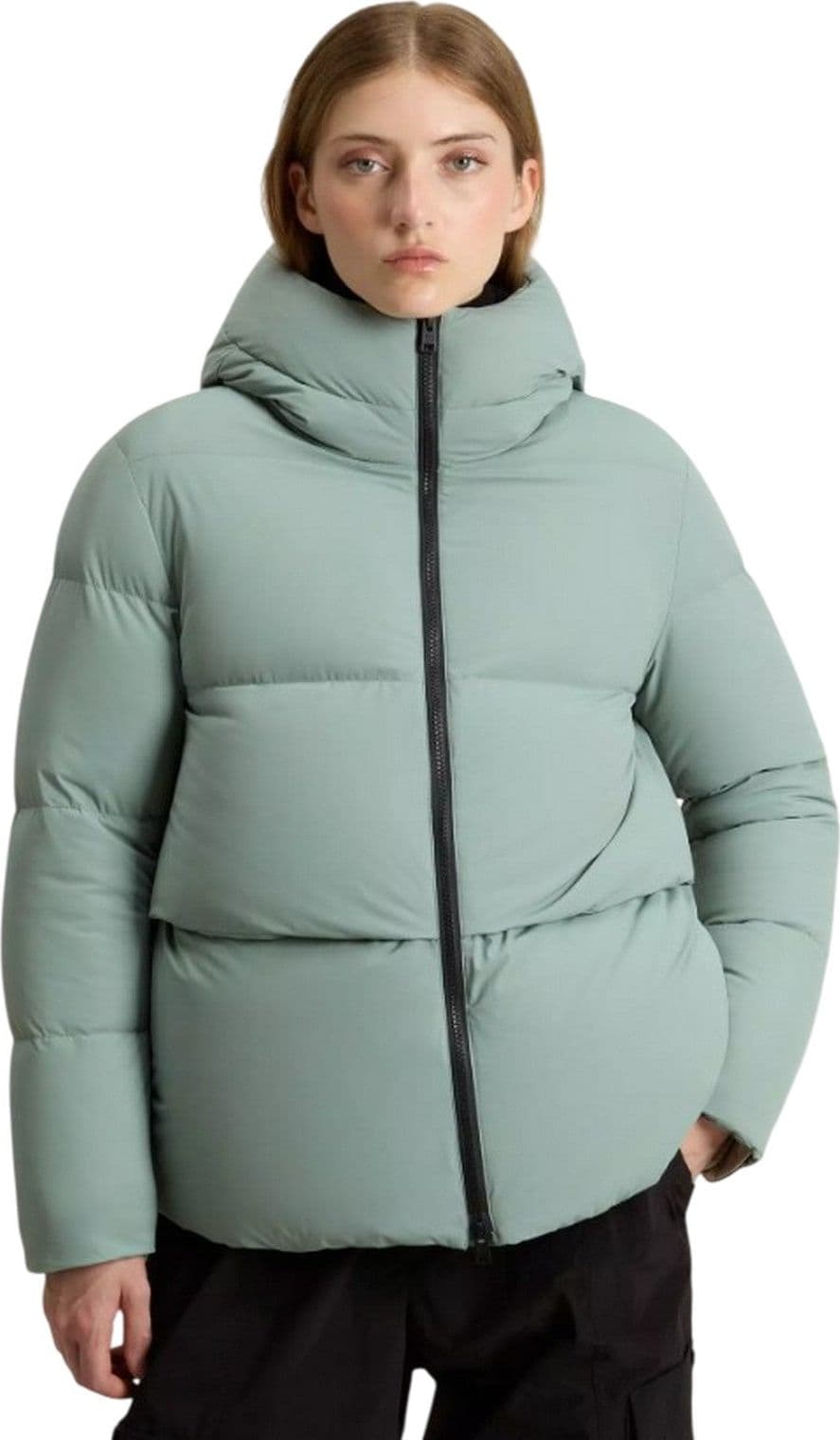 Woolrich giacche donna woolrich - cloud madison jacket - verde - 2