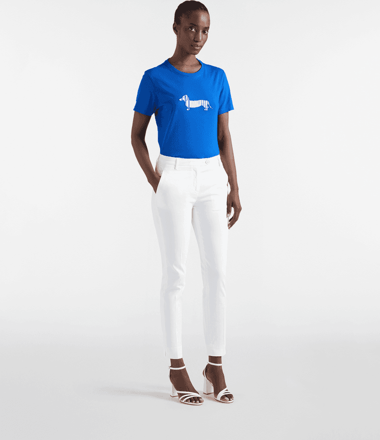 Harmont&amp;blaine t-shirt capsule sorbetto donna blu - 3