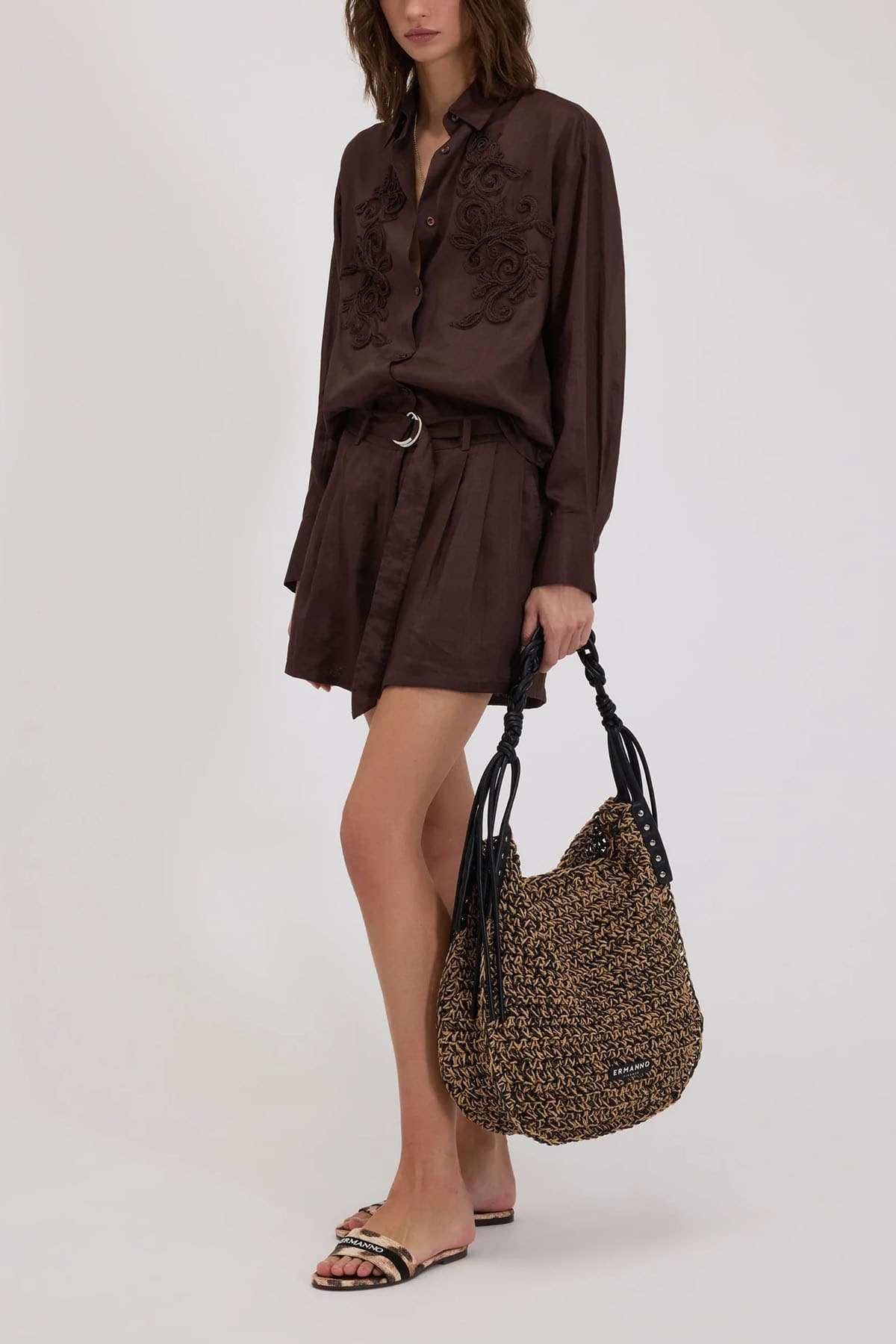 ERMANNO FIRENZE  Pantaloncini Brown - 2