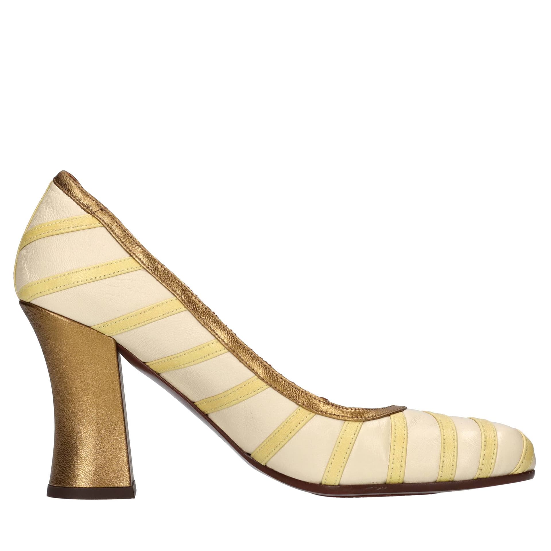 Chie Mihara  Scarpe con Tacco Giallo - 3