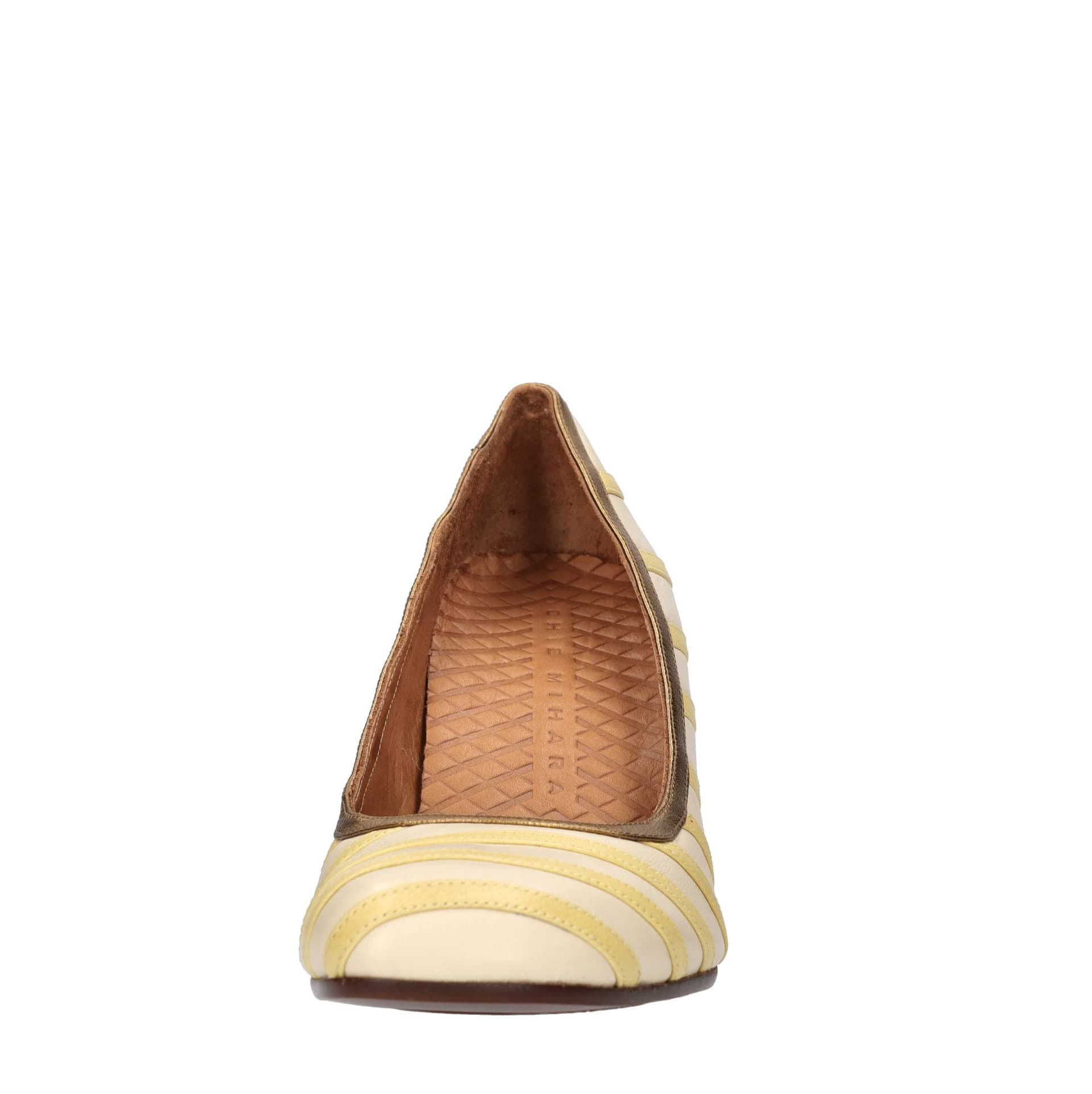 Chie Mihara  Scarpe con Tacco Giallo - 4