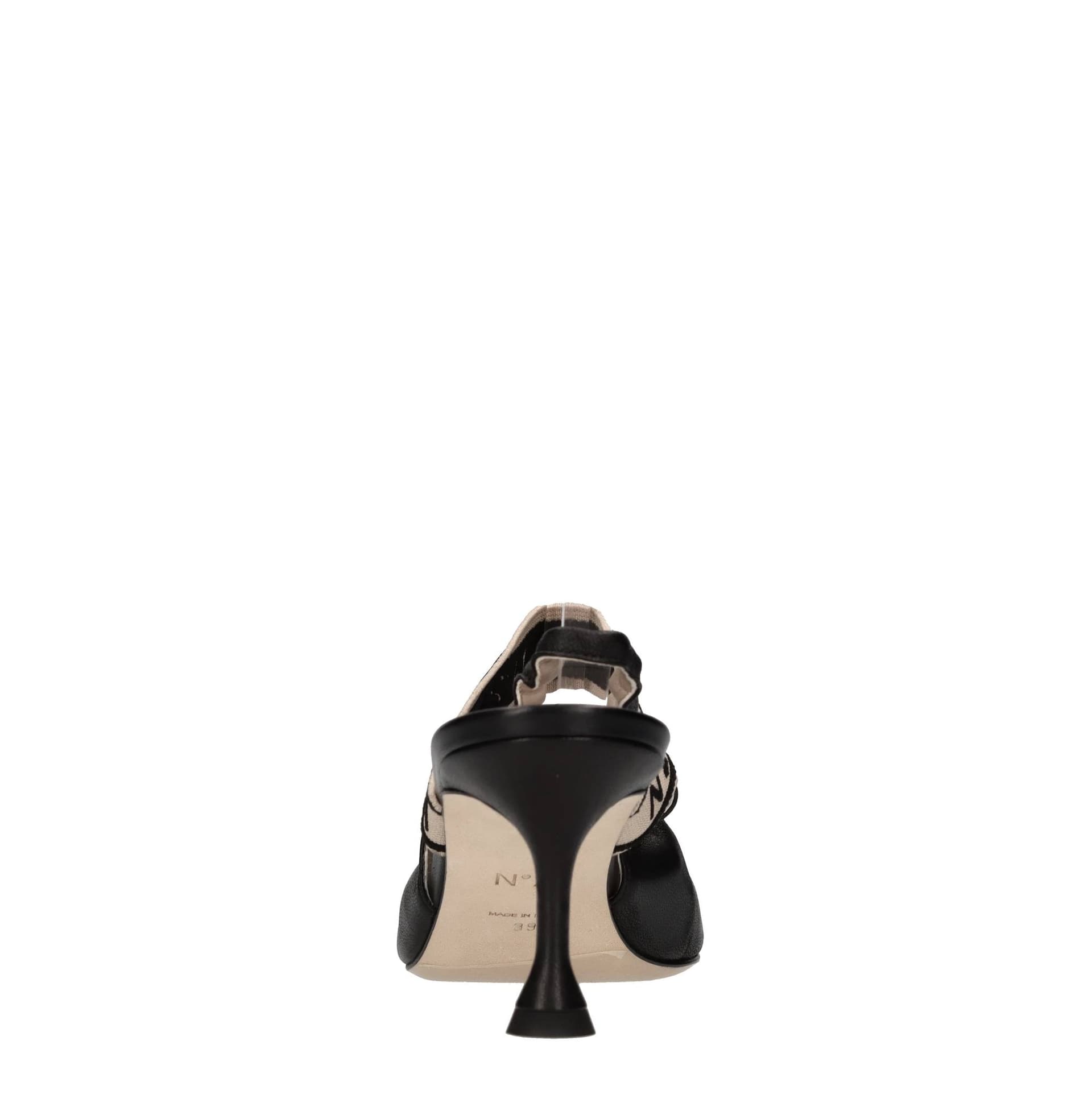 N°21  Scarpe con Tacco Nero - 2