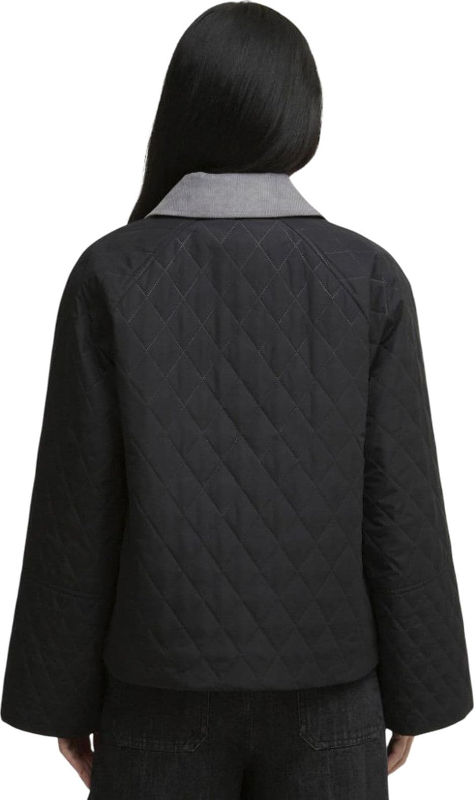 BARBOUR INTERNATIONAL giacche donna barbour international - kirby quilted jacket - nero - 3