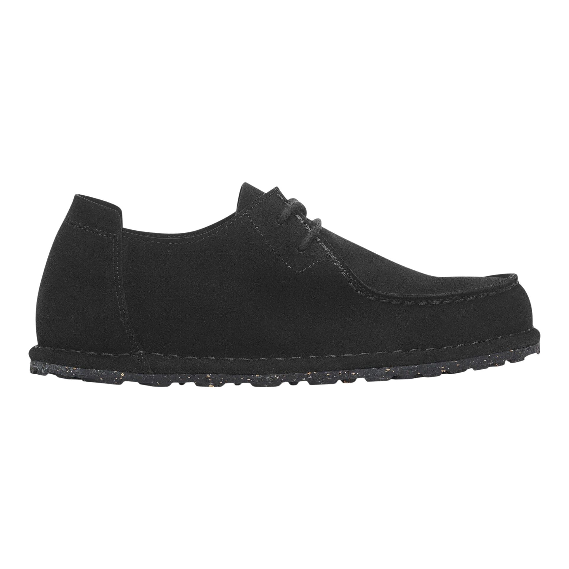 BIRKENSTOCK scarpe birkenstock utti lace suede leather - black - 2