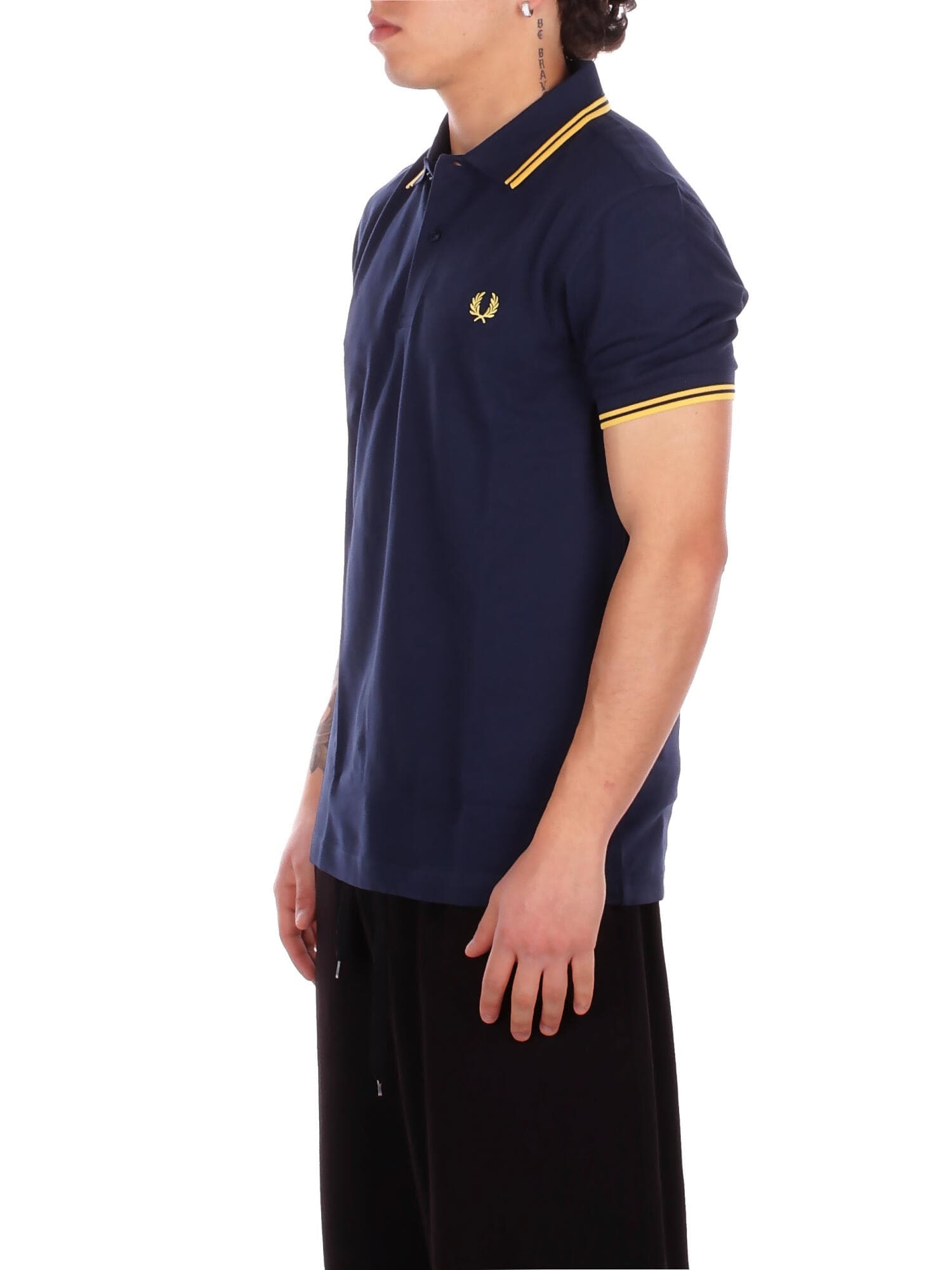 Fred Perry  T-shirt e Polo Blu giallo - 2