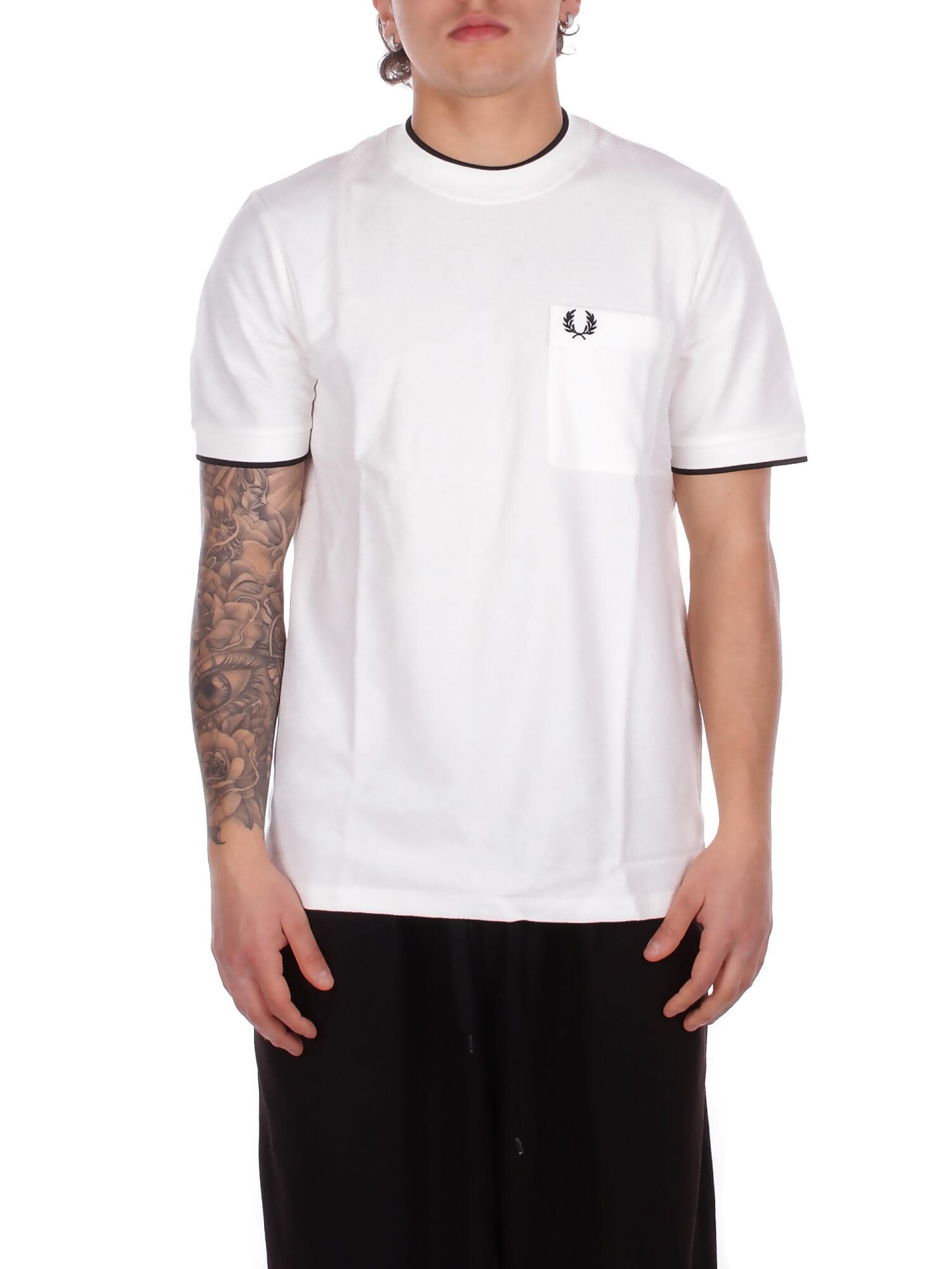Fred Perry  T-shirt e Polo White - 7