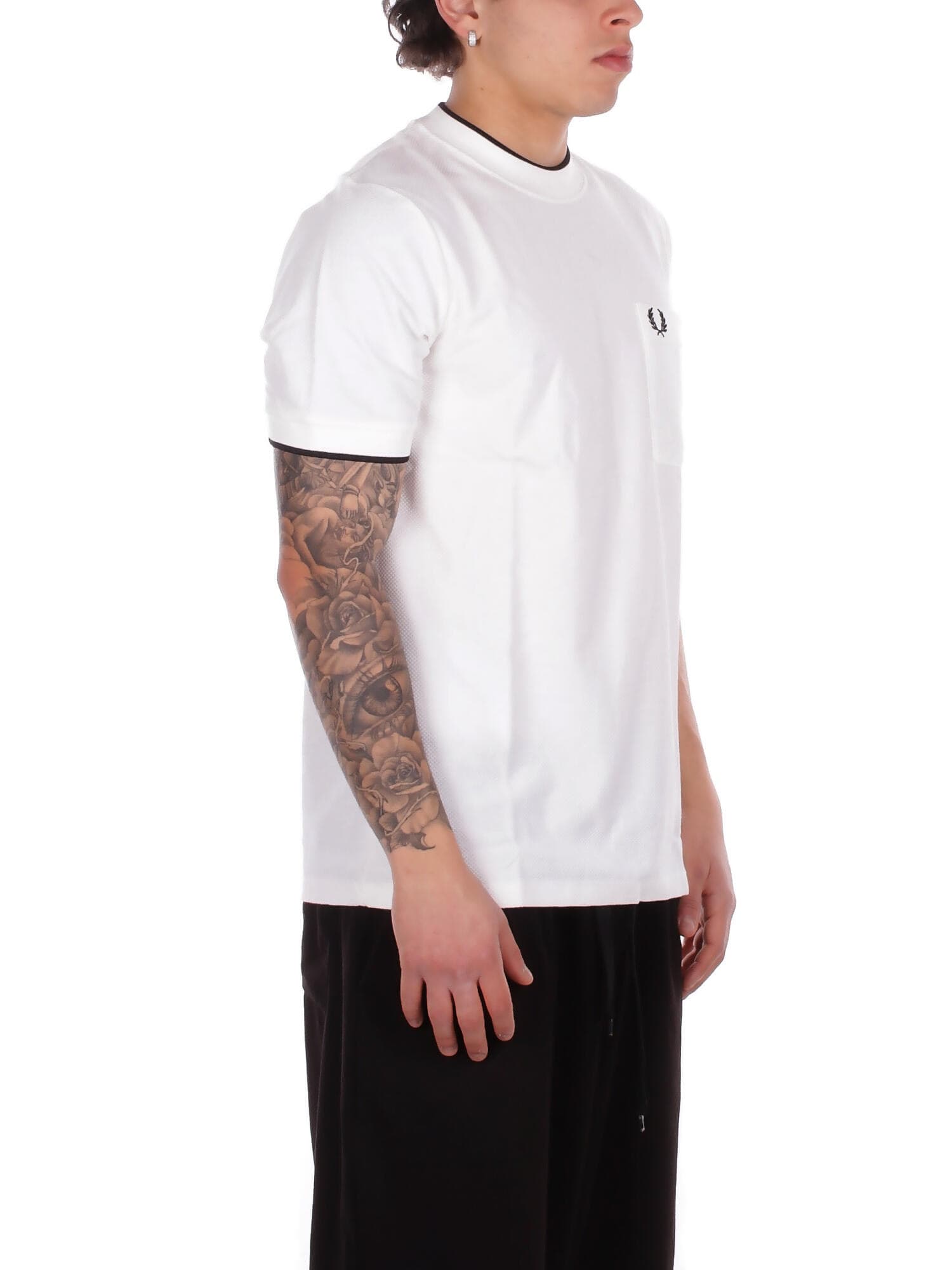 Fred Perry  T-shirt e Polo White - 6