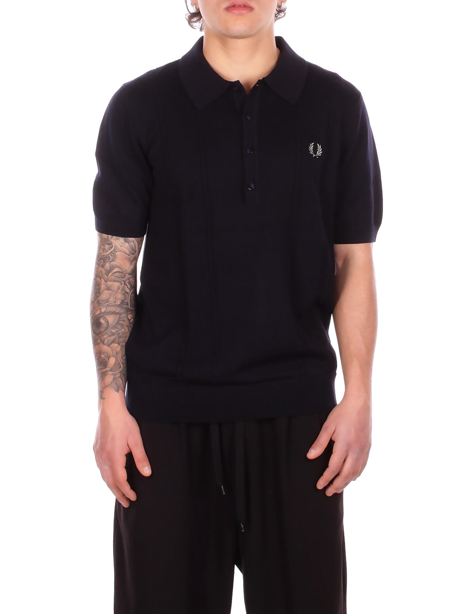 Fred Perry  Maglie Navy - 7