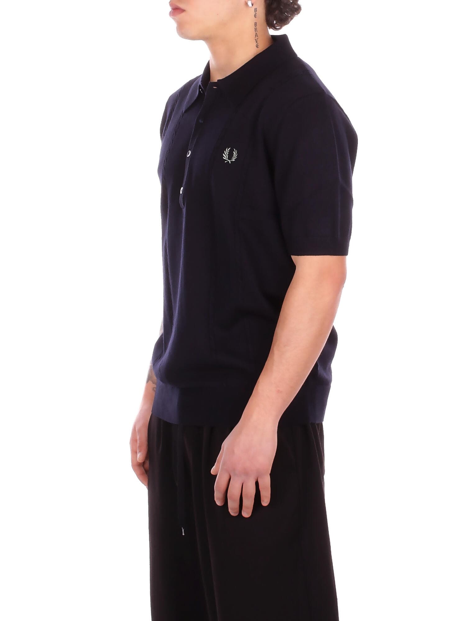 Fred Perry  Maglie Navy - 2