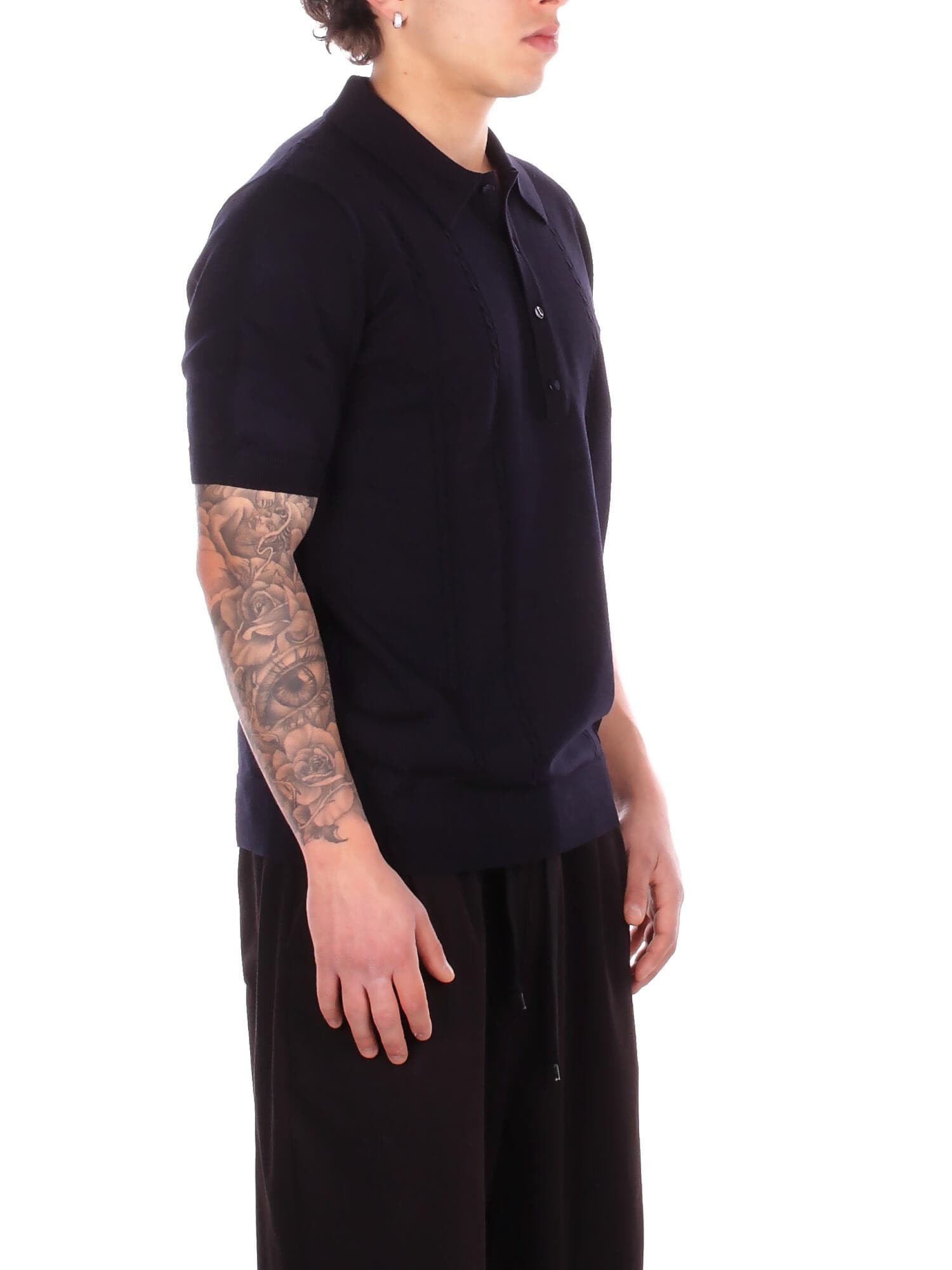 Fred Perry  Maglie Navy - 6