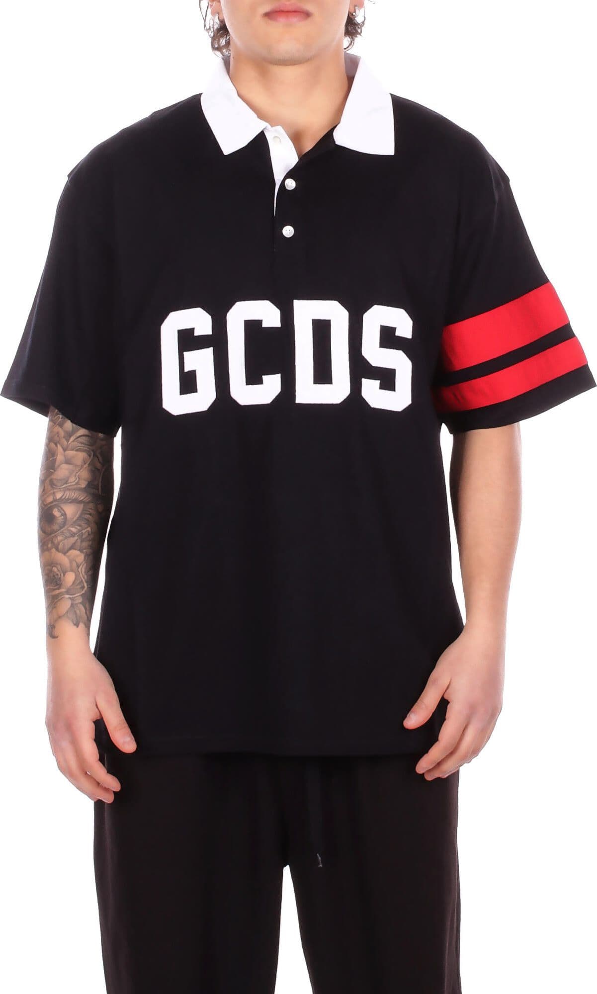 GCDS  T-shirt e Polo Black red - 7