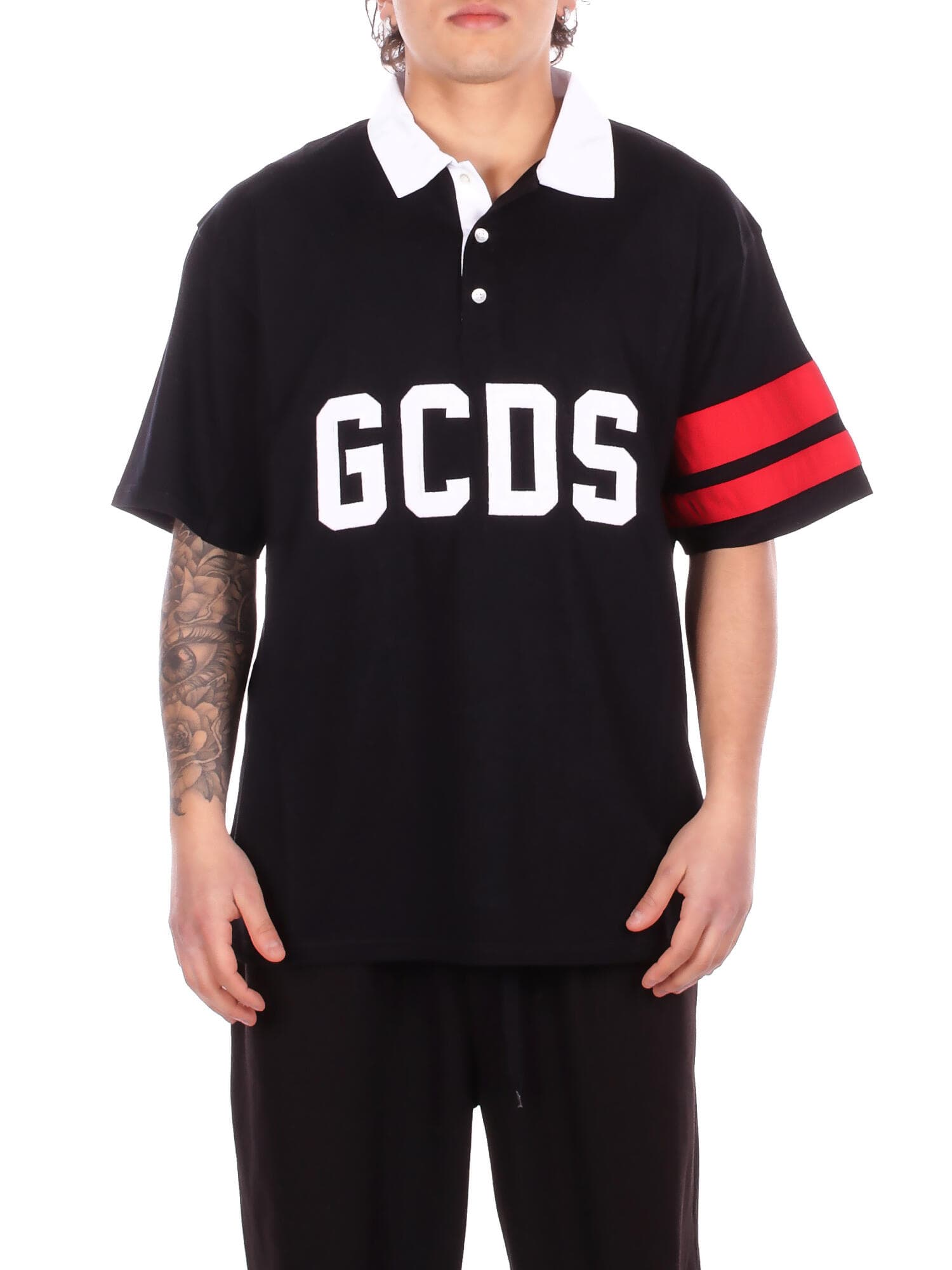 GCDS  T-shirt e Polo Black red - 7