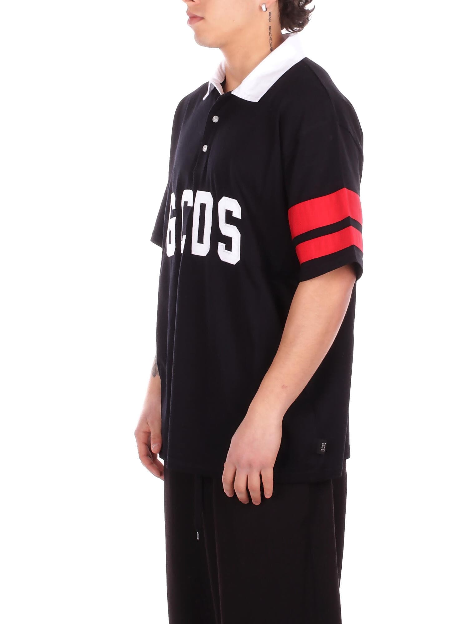 GCDS  T-shirt e Polo Black red - 2
