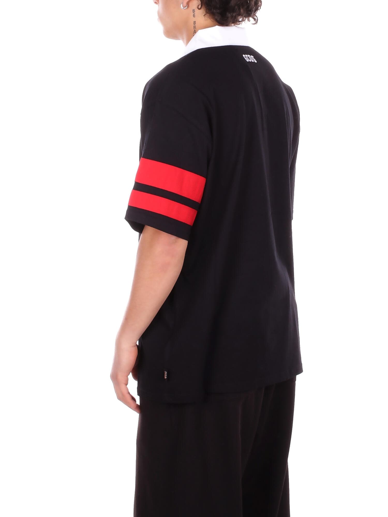 GCDS  T-shirt e Polo Black red - 3