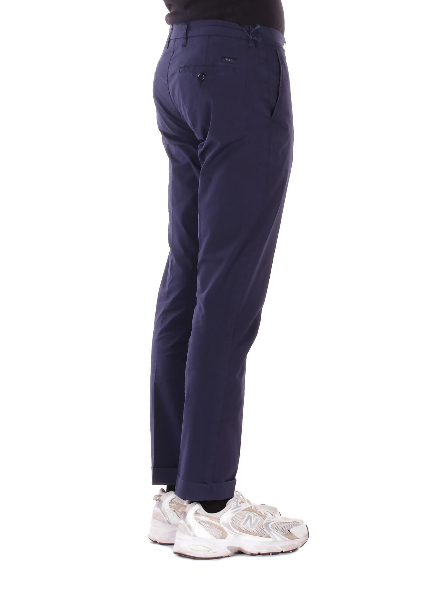 Fay  Pantaloni Blu denim - 5
