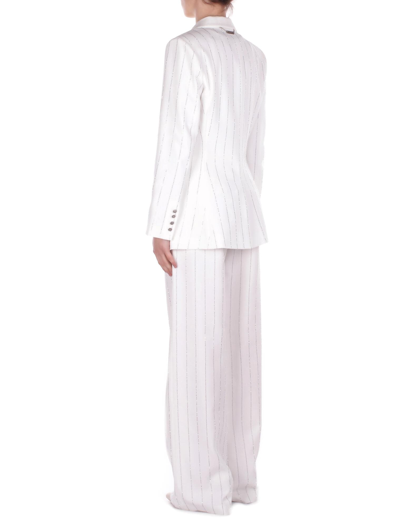 John Richmond  Pantaloni Off white - 3