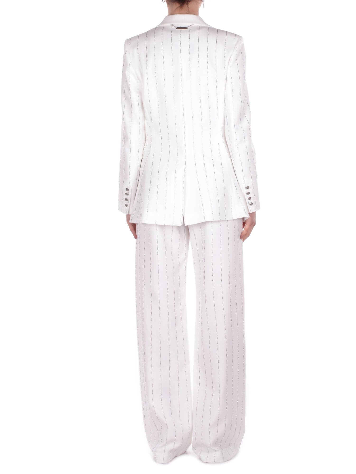 John Richmond  Pantaloni Off white - 4