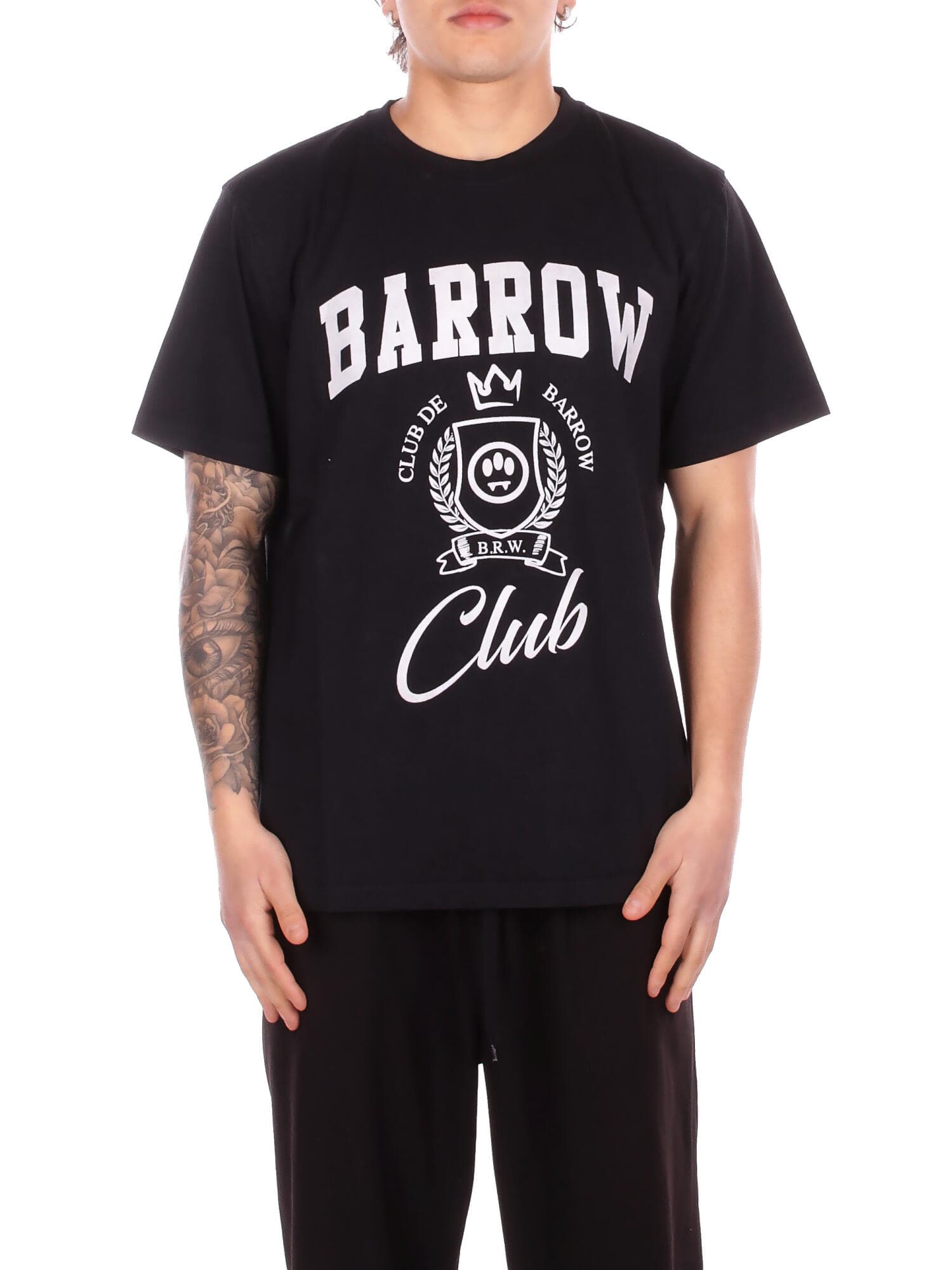 BARROW  T-shirt e Polo Nero - 7