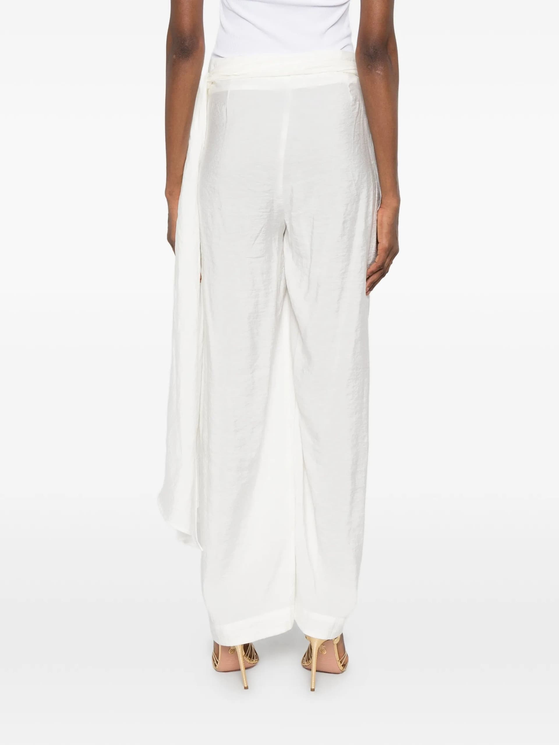 SU Su - Pantaloni Beige e Bianchi da Donna - 5