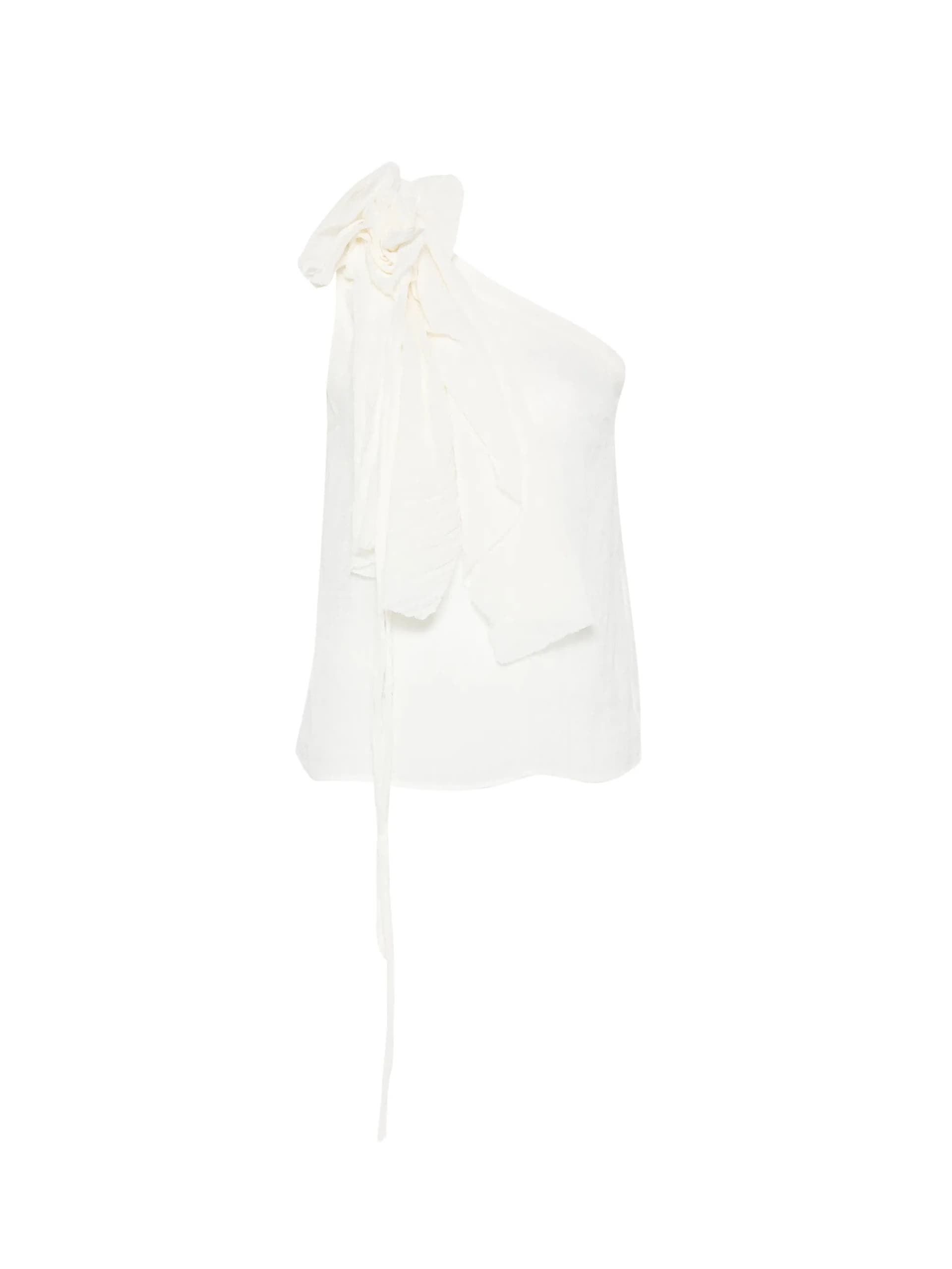 SU Su - Top Bianco da Donna - 6