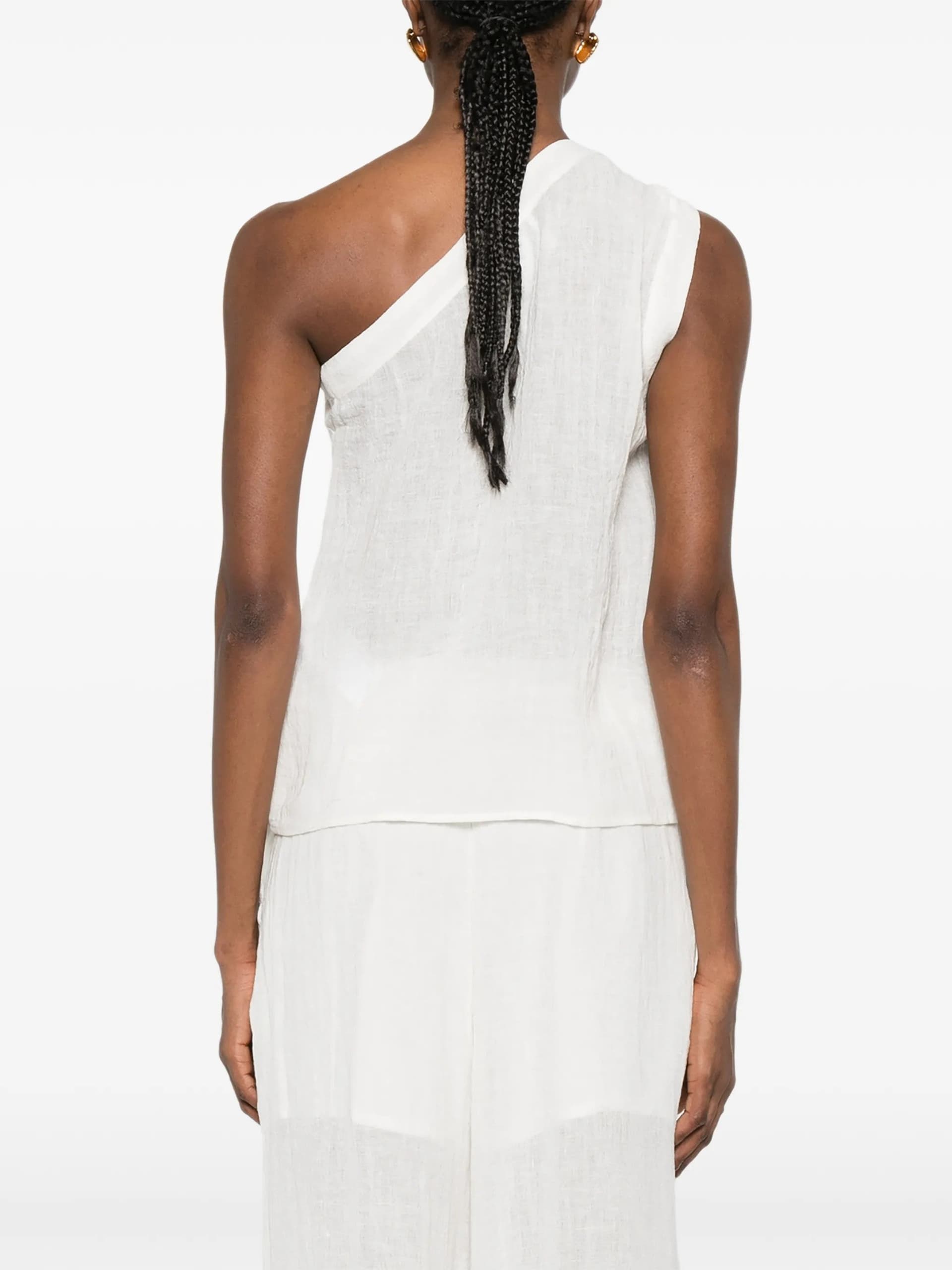 SU Su - Top Bianco da Donna - 5