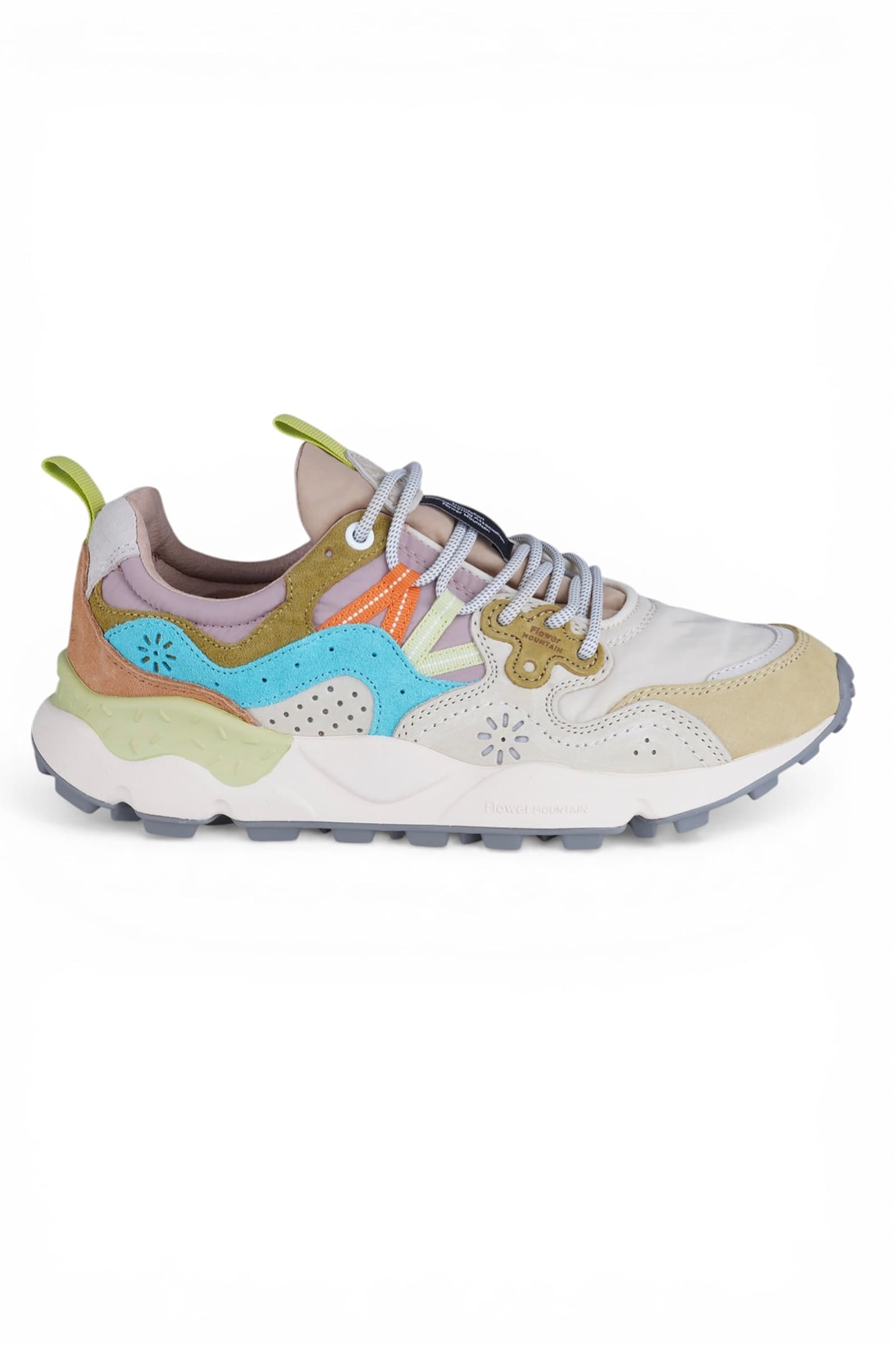 FLOWER MOUNTAIN Flower Mountain - Sneakers - 470431 - Crema/Senape