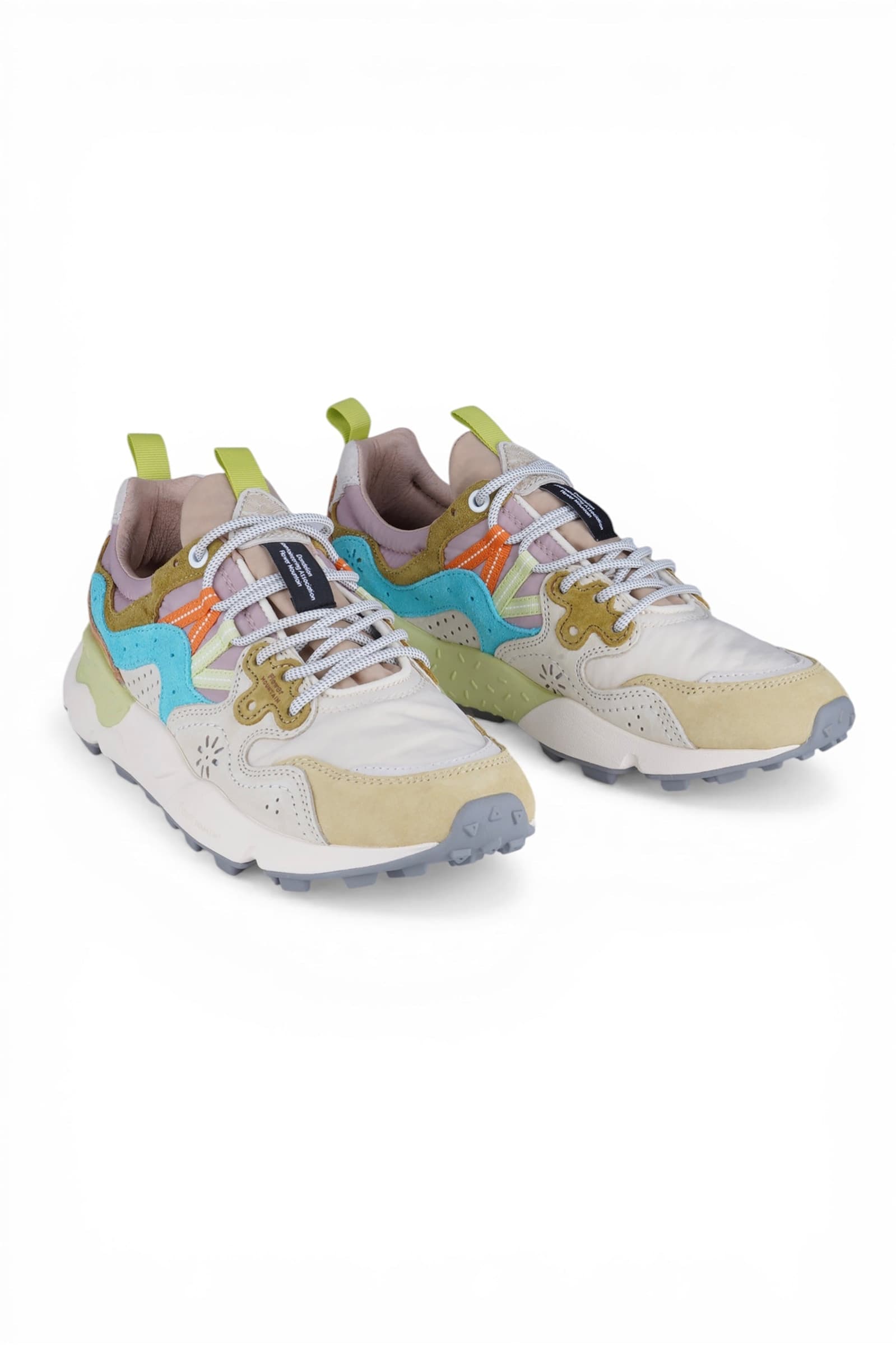 FLOWER MOUNTAIN Flower Mountain - Sneakers - 470431 - Crema/Senape - 2