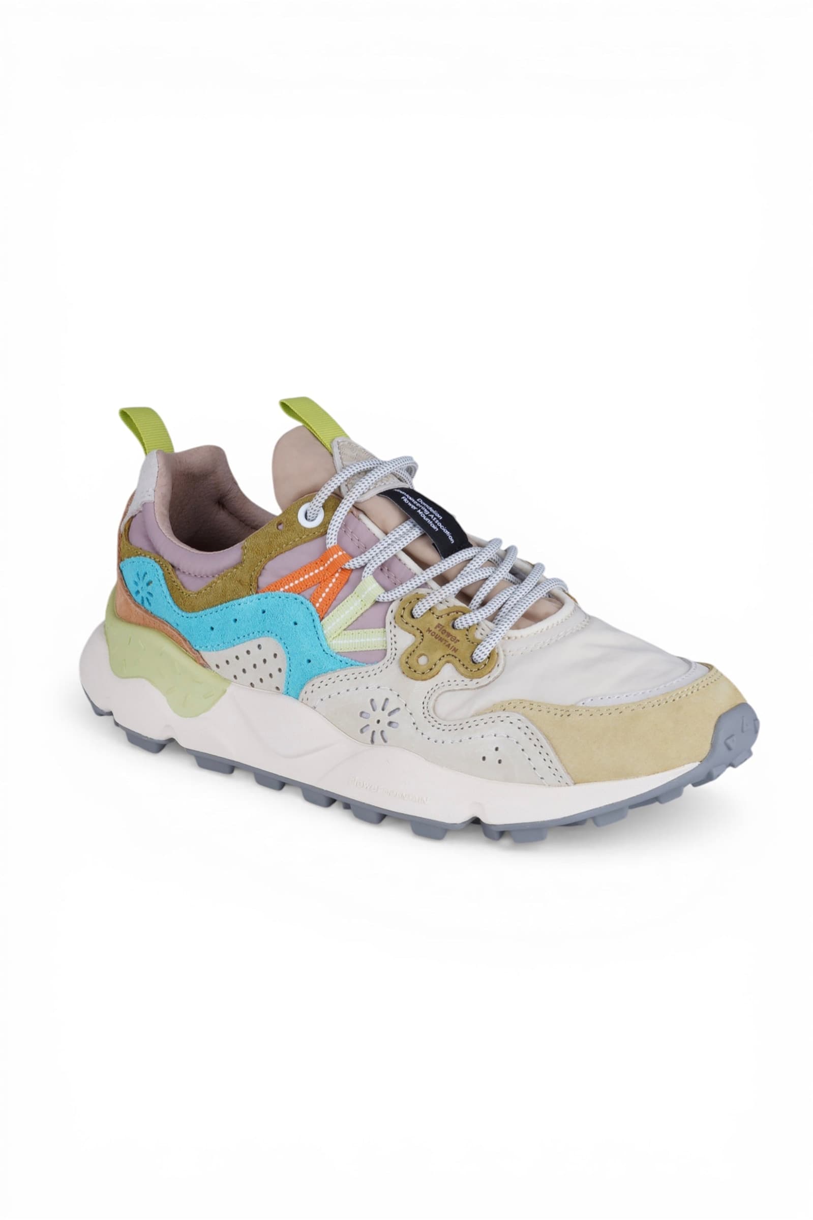 FLOWER MOUNTAIN Flower Mountain - Sneakers - 470431 - Crema/Senape - 3