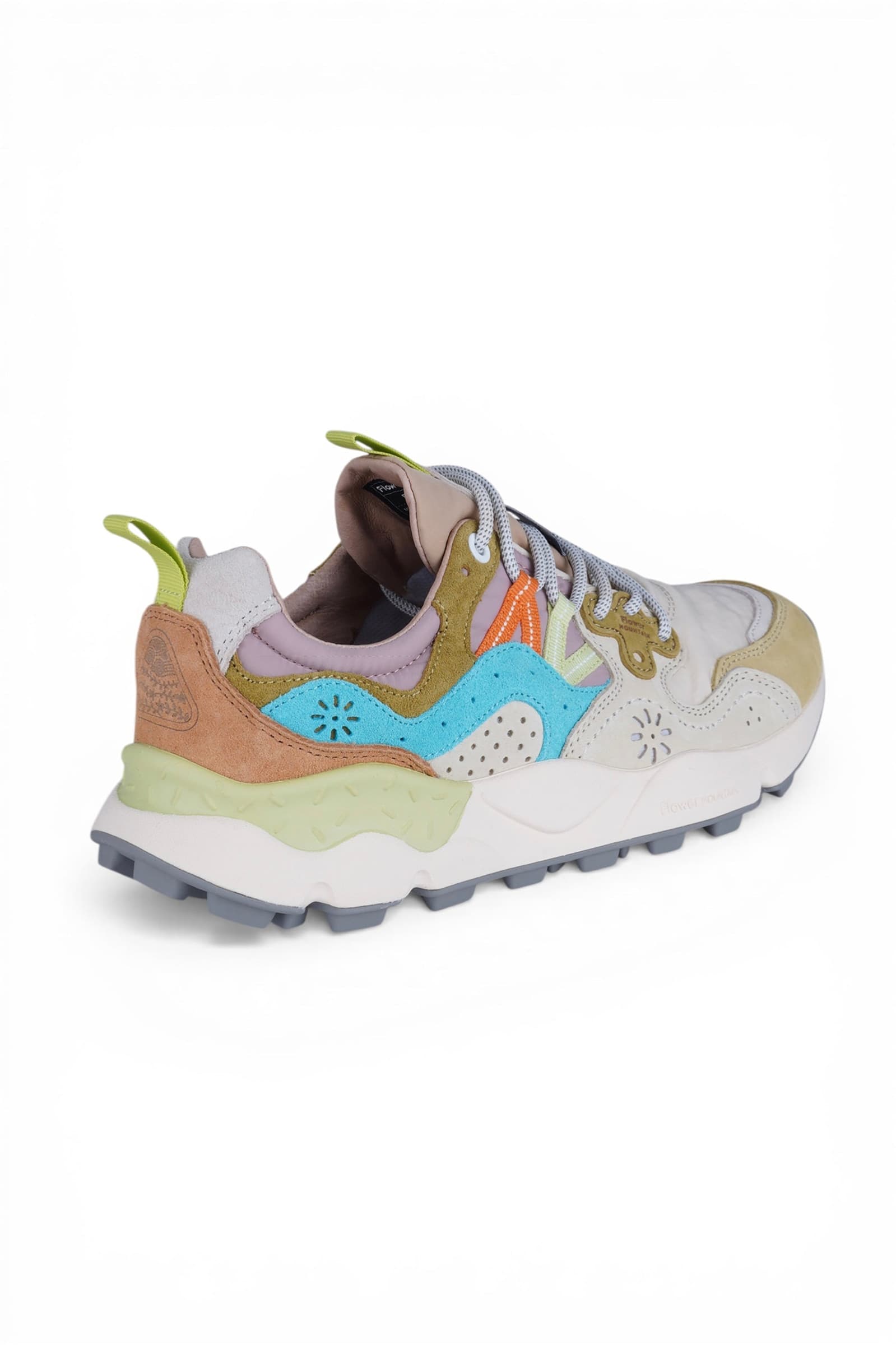 FLOWER MOUNTAIN Flower Mountain - Sneakers - 470431 - Crema/Senape - 4