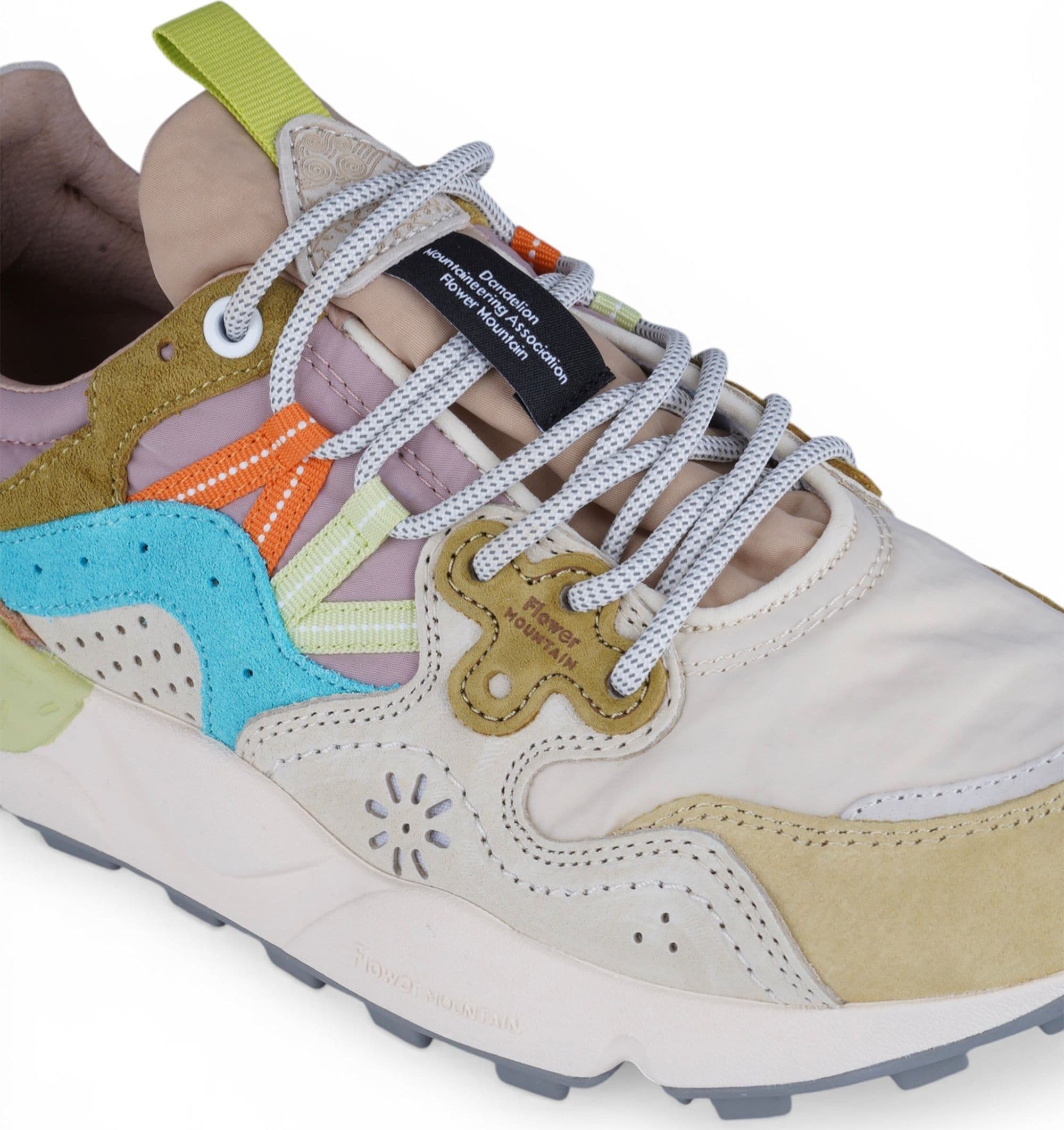 FLOWER MOUNTAIN Flower Mountain - Sneakers - 470431 - Crema/Senape - 7