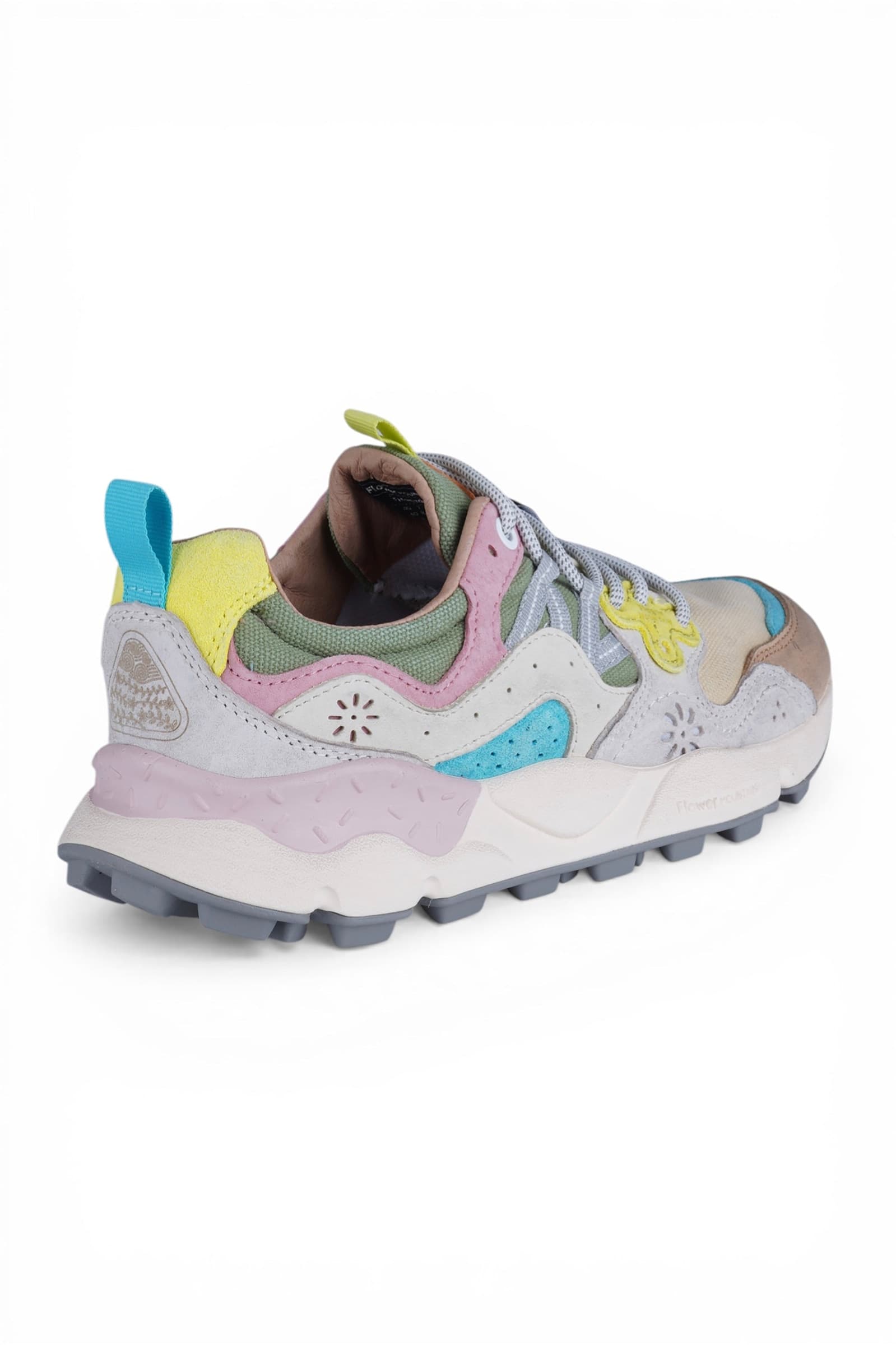 FLOWER MOUNTAIN Flower Mountain - Sneakers - 470436 - Beige/Verde - 4