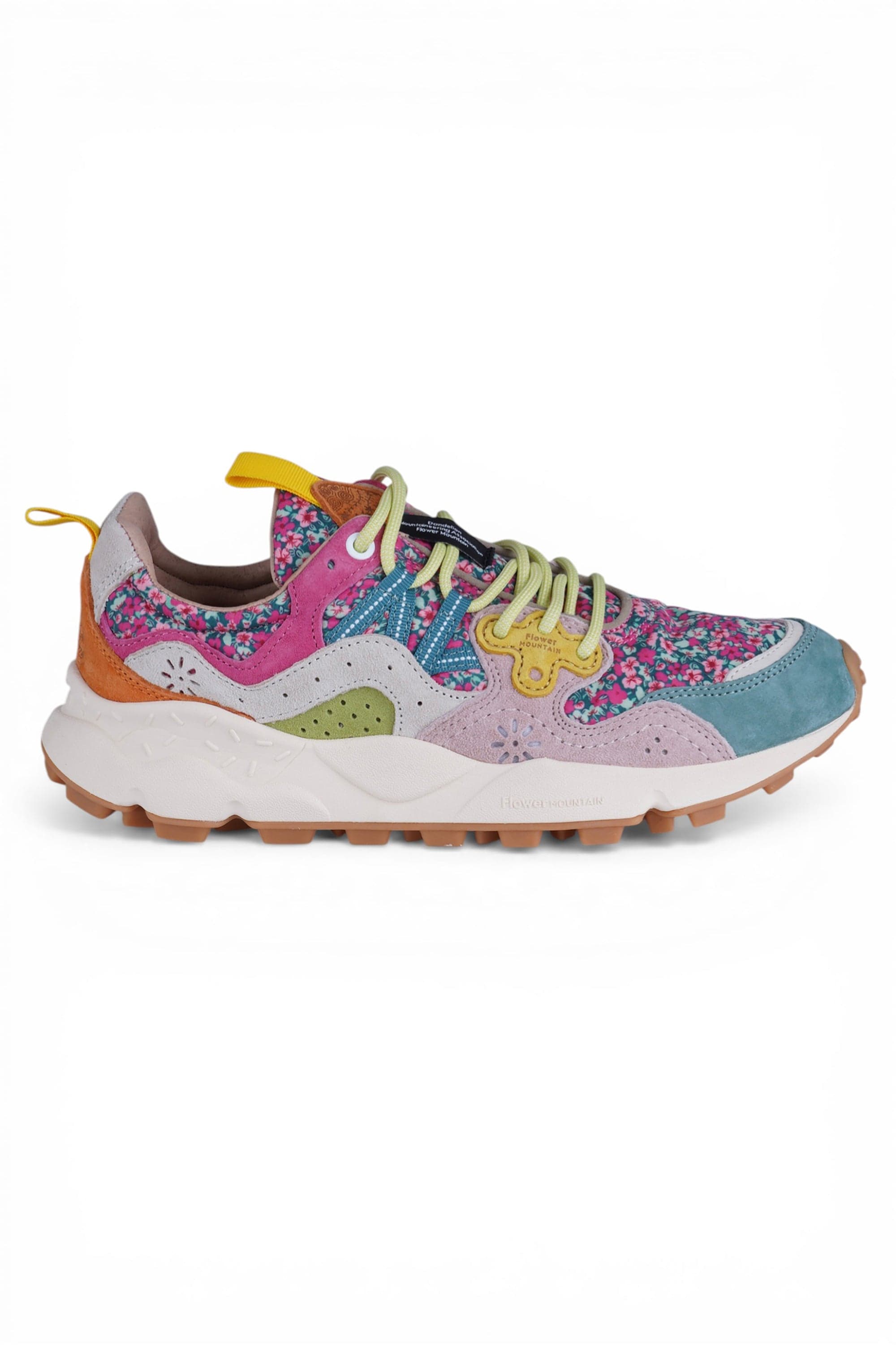 FLOWER MOUNTAIN Flower Mountain - Sneakers - 470438 - Fuxia/Lime - 8
