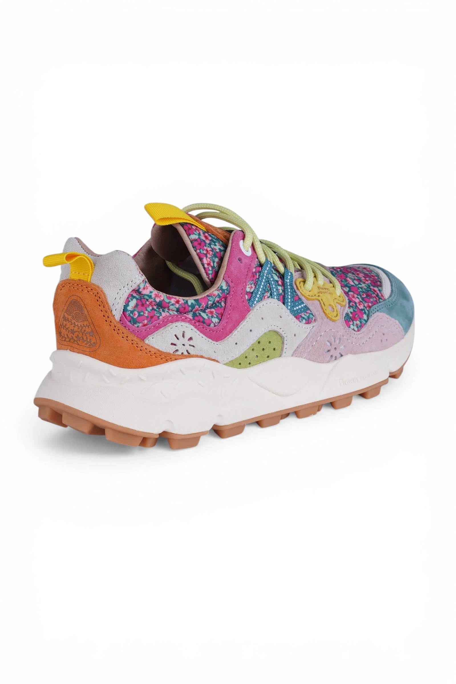 FLOWER MOUNTAIN Flower Mountain - Sneakers - 470438 - Fuxia/Lime - 4