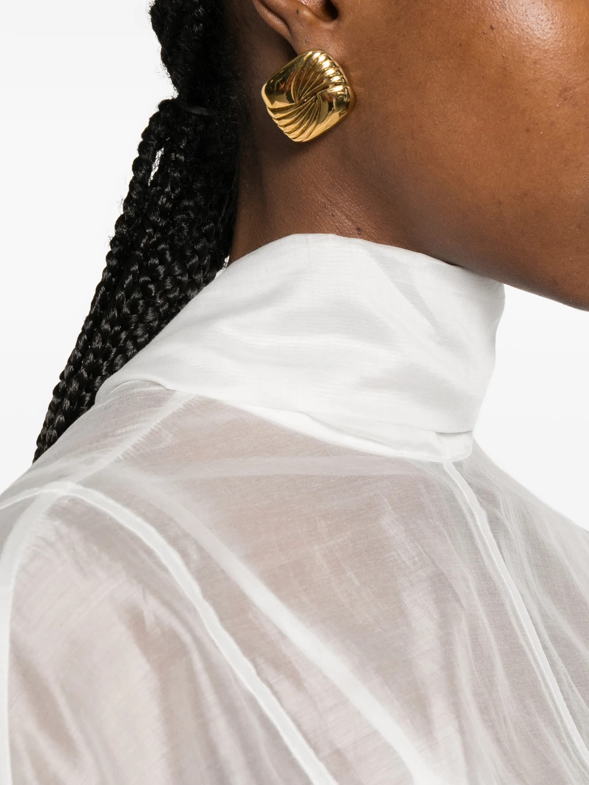 SU Su - Top Bianco da Donna - 2