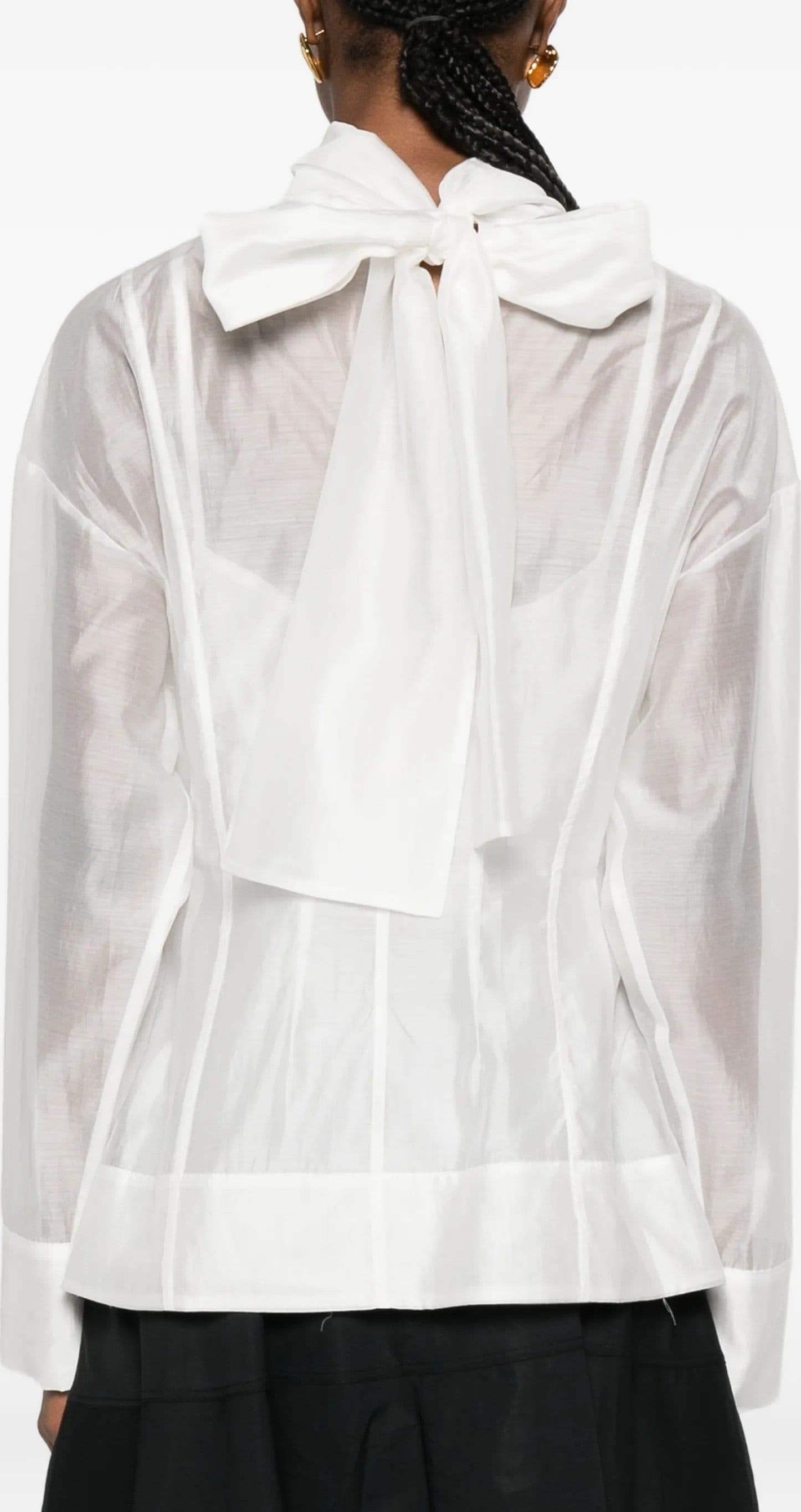SU Su - Top Bianco da Donna - 4