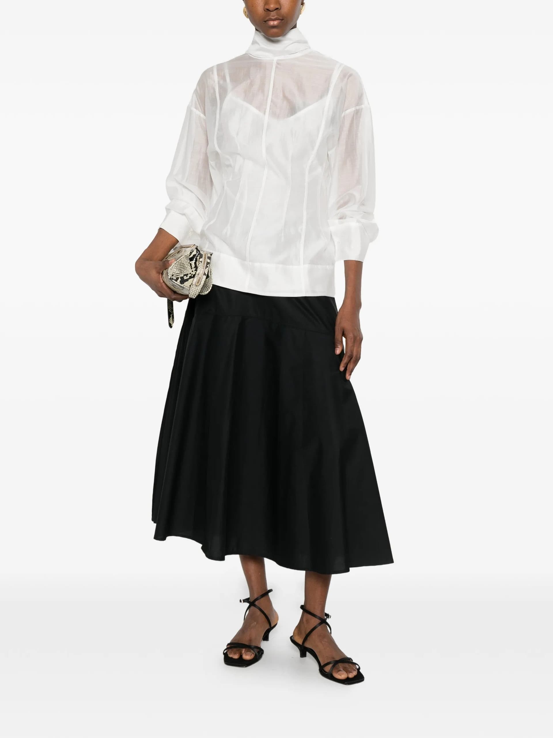 SU Su - Top Bianco da Donna - 5