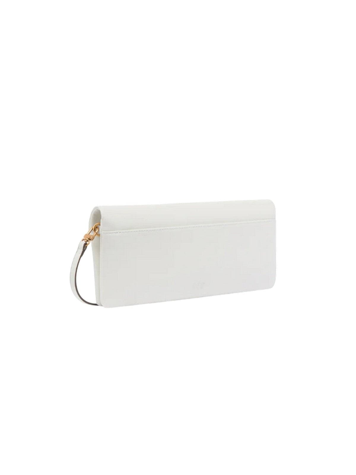 Pinko borse a tracolla donna pinko - click soft horizontal classic - bianco - 2