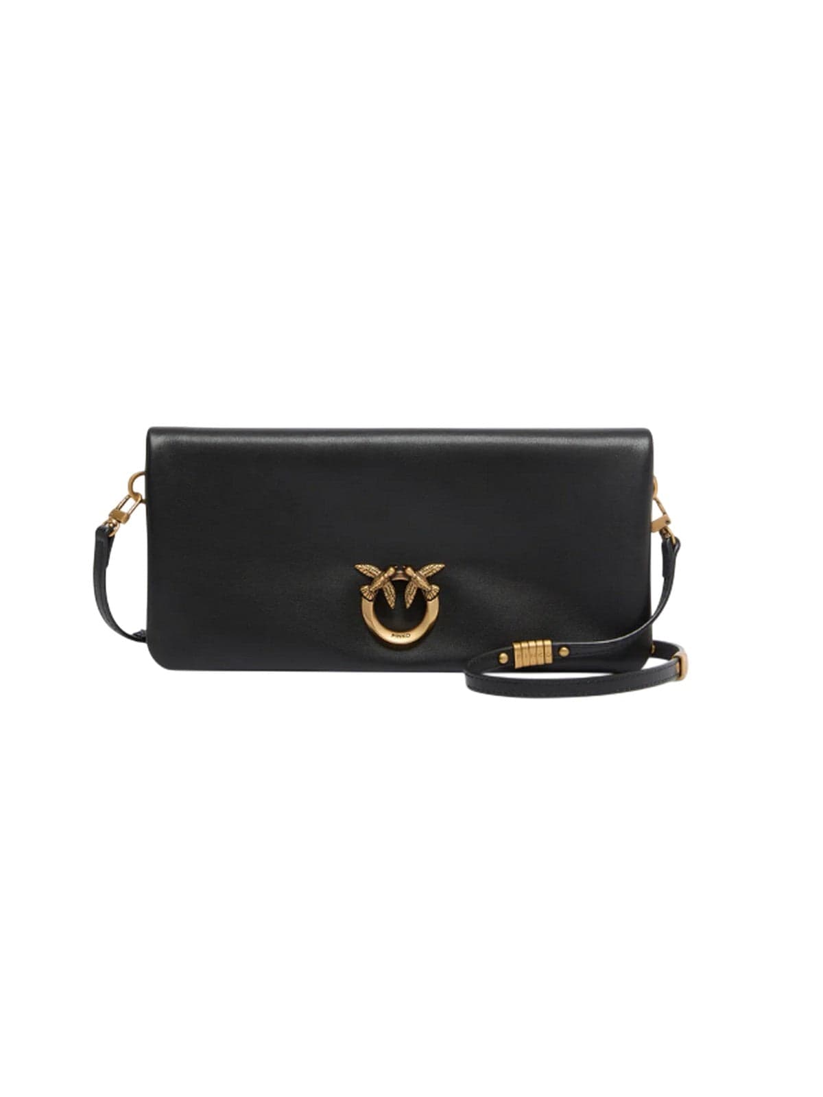Pinko borse a tracolla donna pinko - click soft horizontal classic - nero - 5