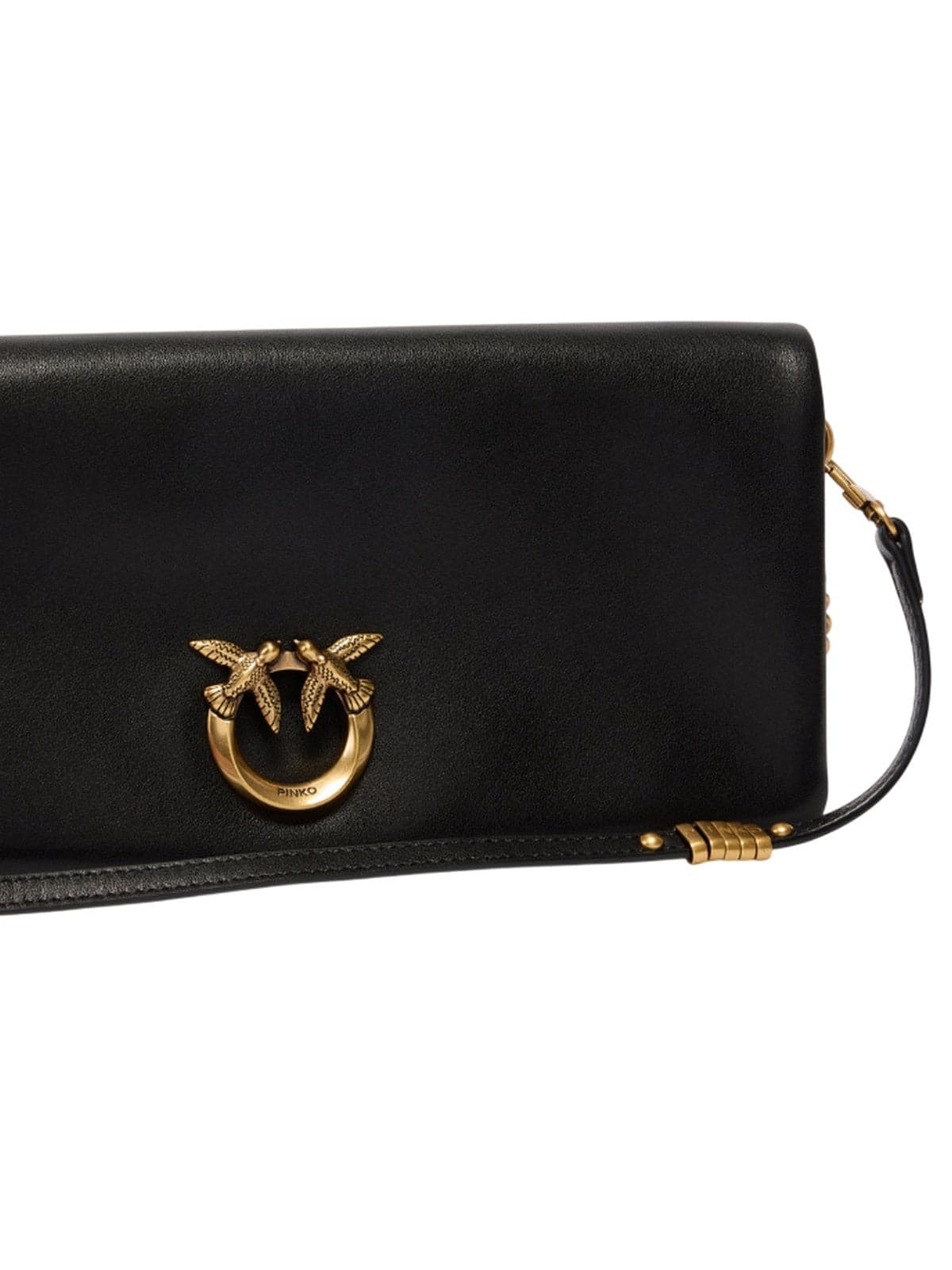 Pinko borse a tracolla donna pinko - click soft horizontal classic - nero - 3