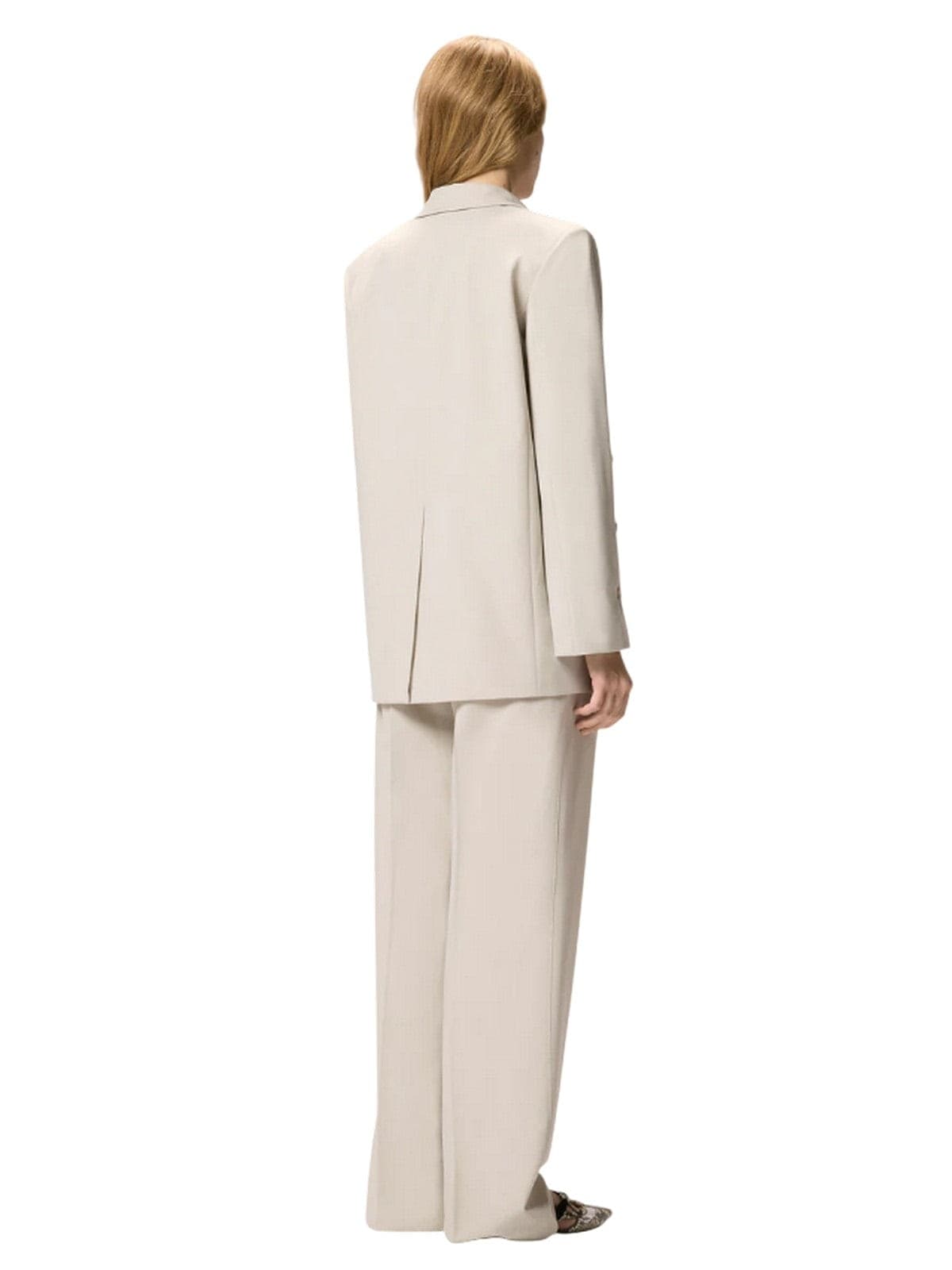 Pinko giacche donna pinko - grace giacca fluido - grigio - 4