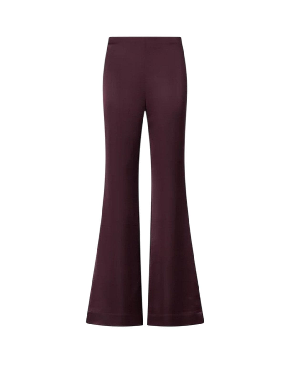 Pinko pantaloni donna pinko - pinolo pantalone satin - bordeaux - 5
