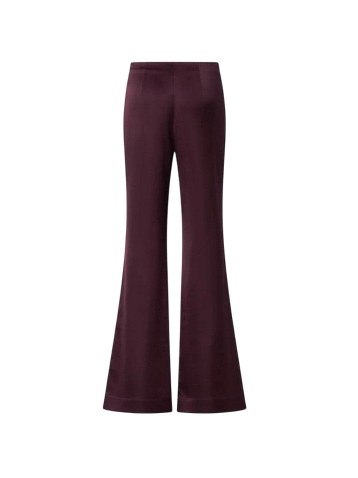 Pinko pantaloni donna pinko - pinolo pantalone satin - bordeaux - 2