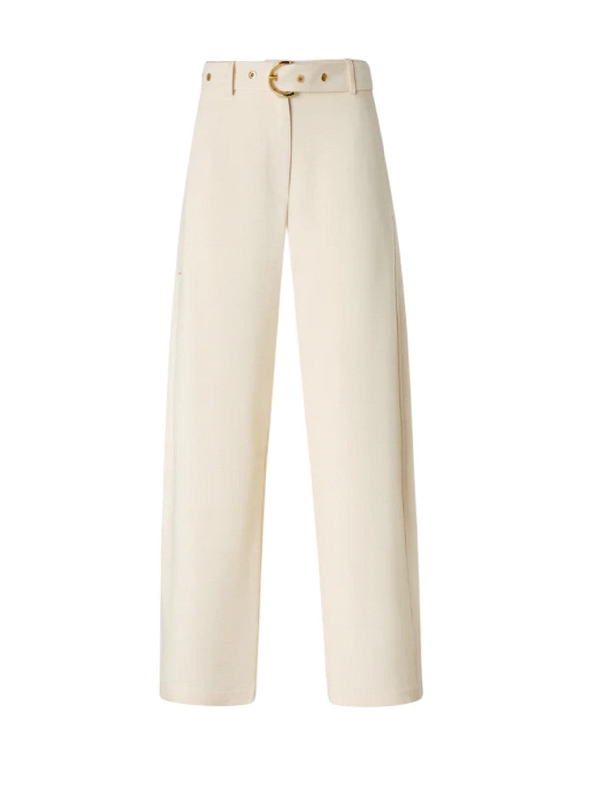 Pinko pantaloni donna pinko - lexy pantalone frisottino - bianco - 5
