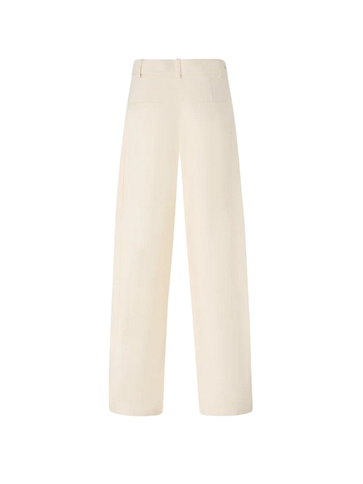 Pinko pantaloni donna pinko - lexy pantalone frisottino - bianco - 2