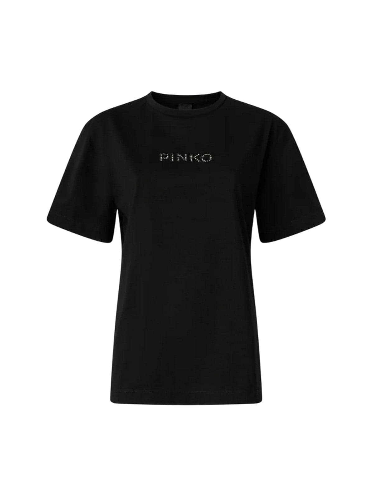 Pinko t-shirt donna pinko - strepitoso t-shirt jersey - nero - 5