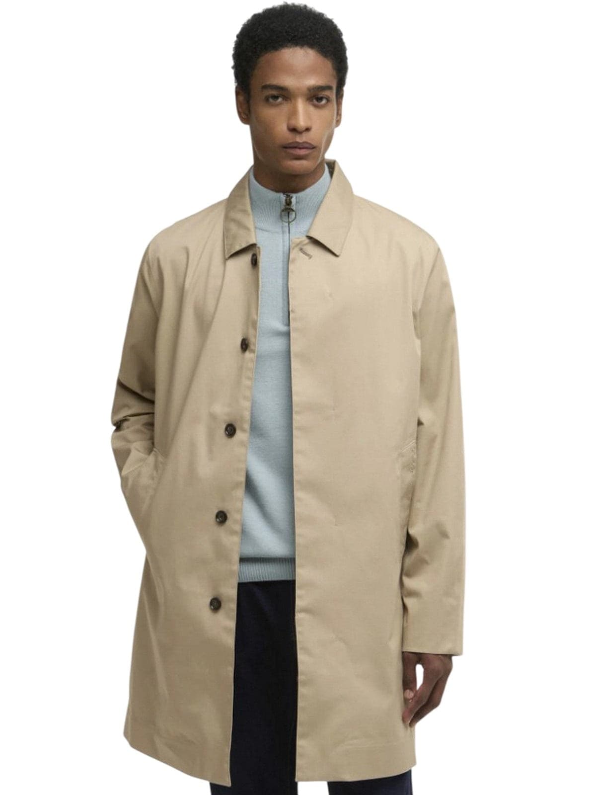 BARBOUR INTERNATIONAL giacche uomo barbour international - roking jacket - beige - 2