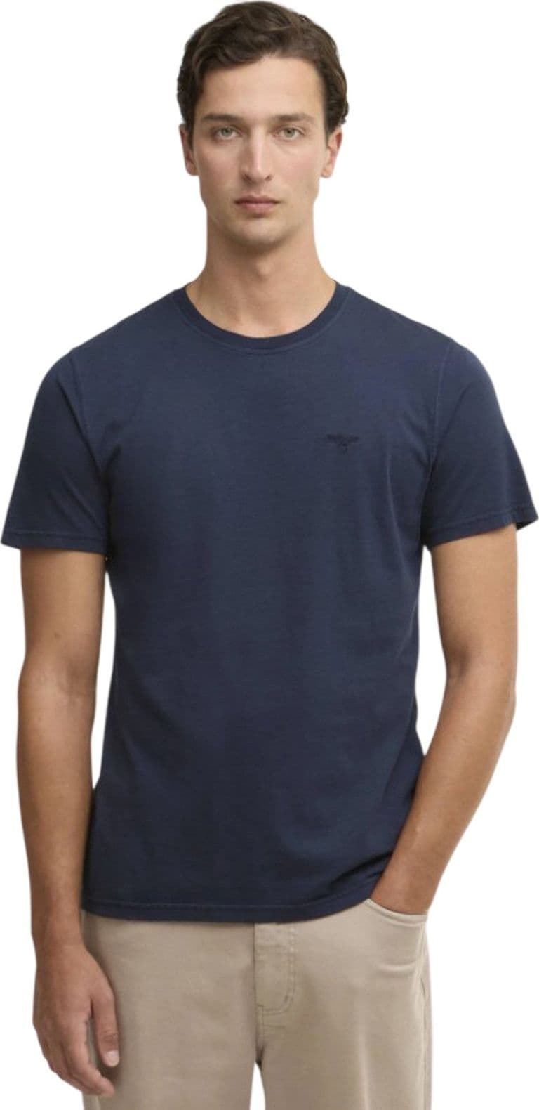 BARBOUR INTERNATIONAL t-shirt uomo barbour international - washed tartan t-shirt - blu - 2